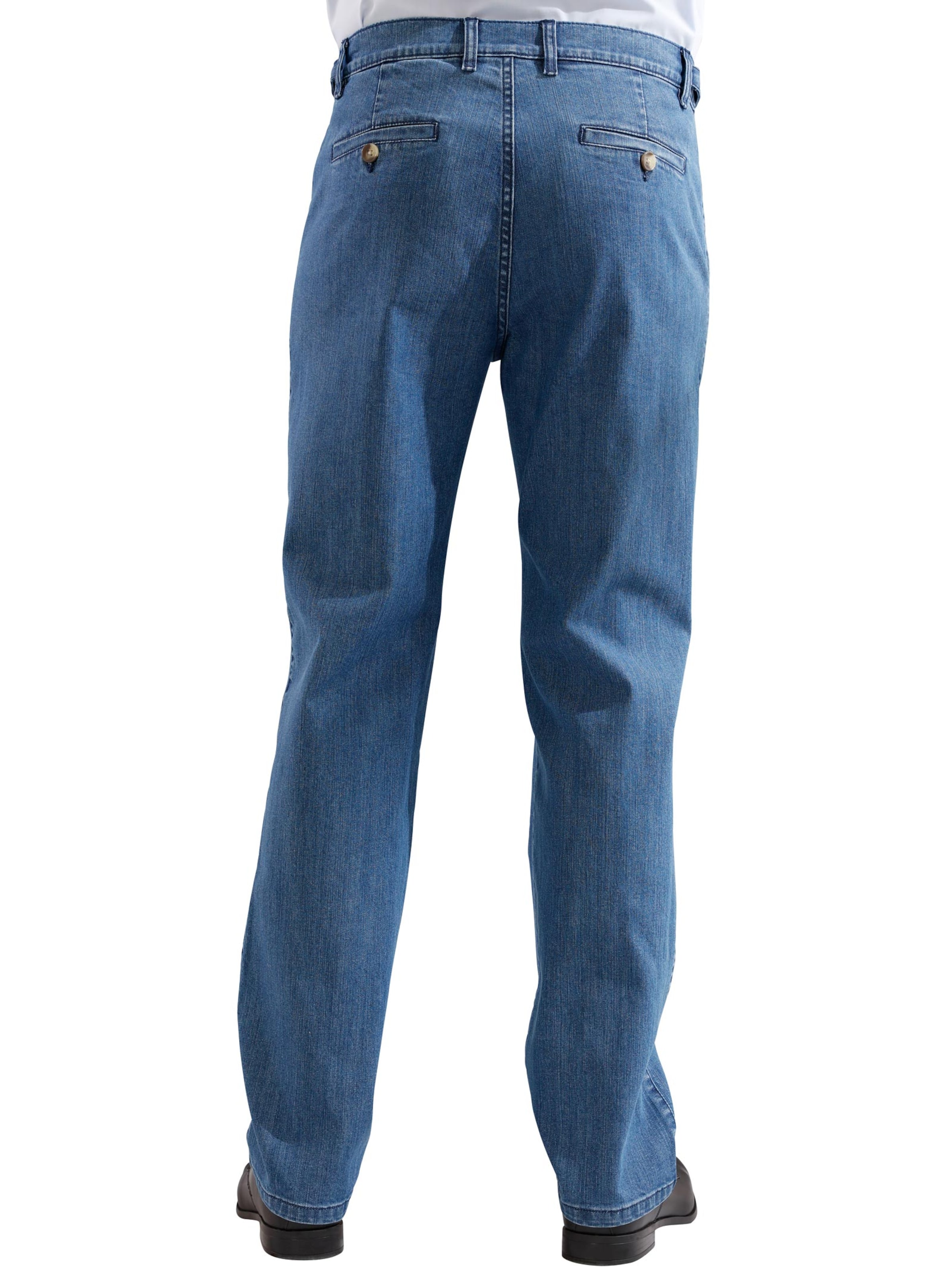 Autofahrer-Jeans - blue-stone-washed