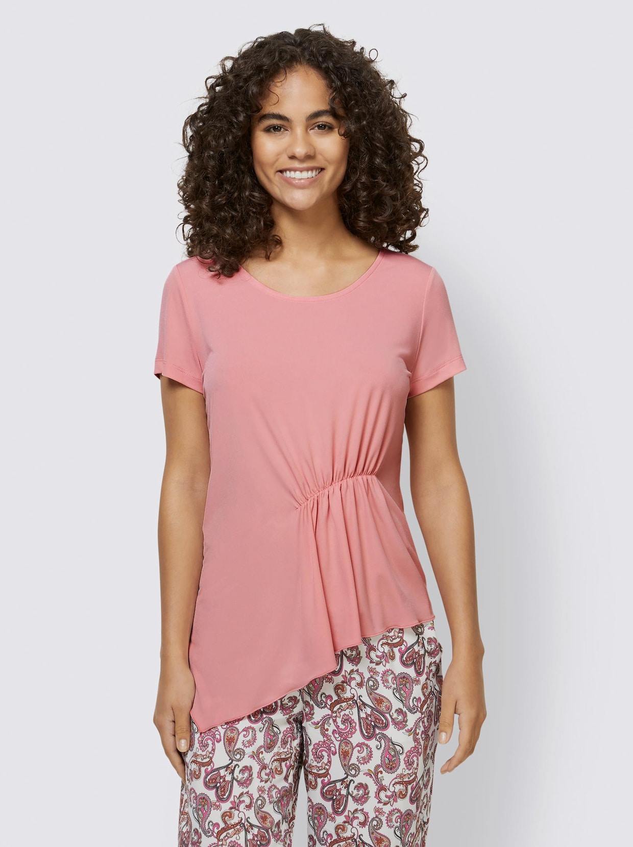 Linea Tesini Shirt - rozenkwarts