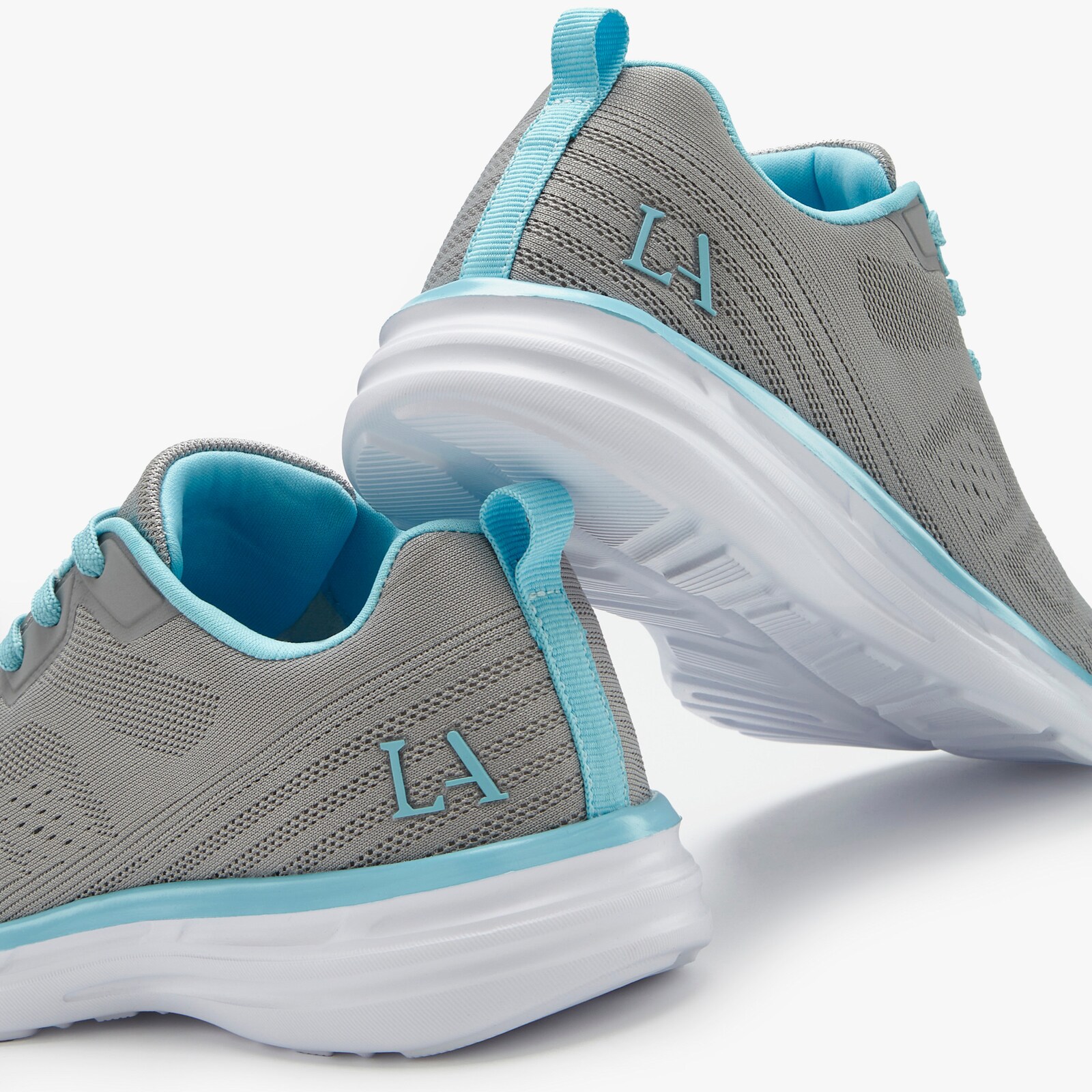 LASCANA Sneaker - grau/hellblau