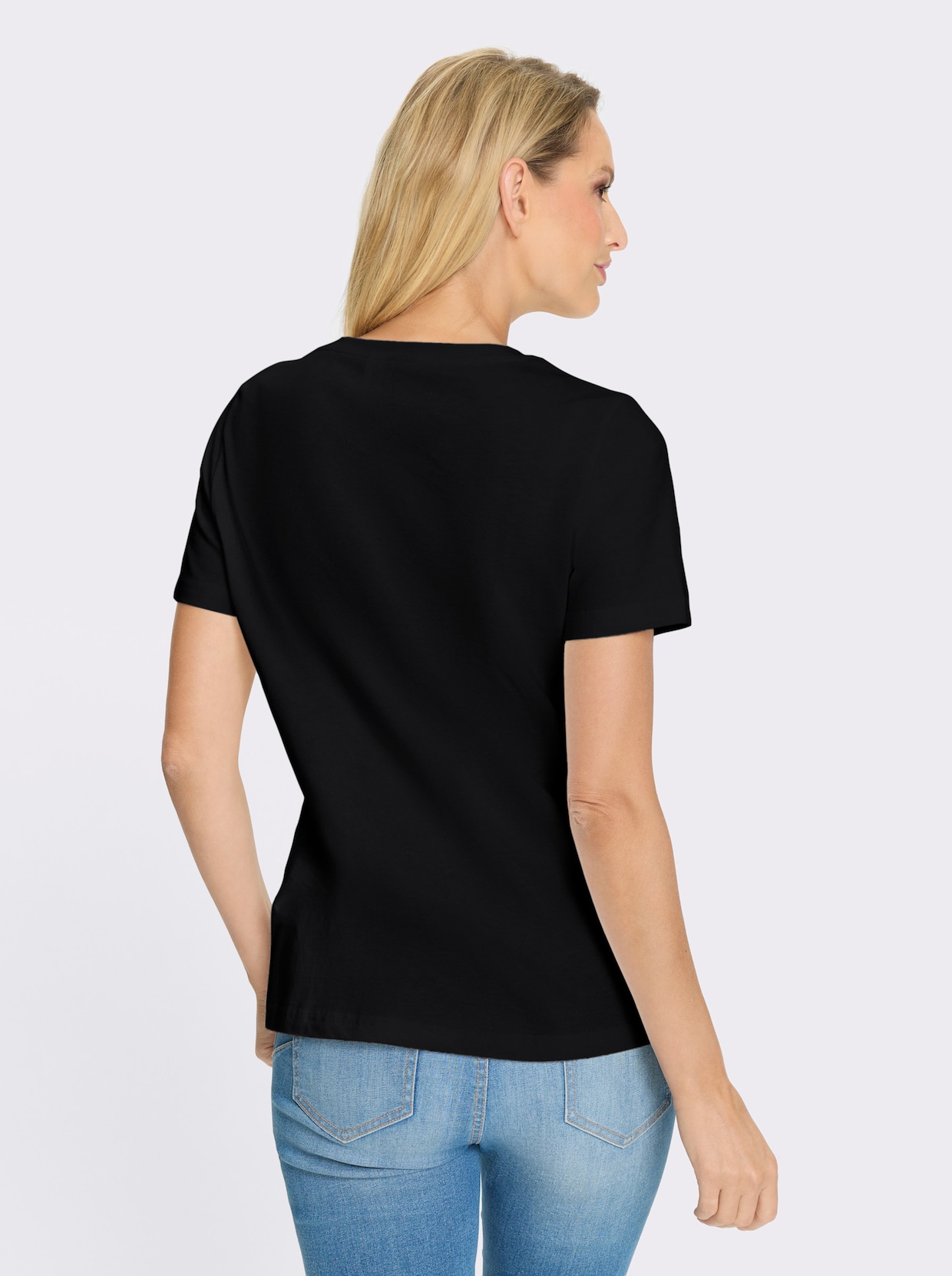 heine T-Shirt - schwarz