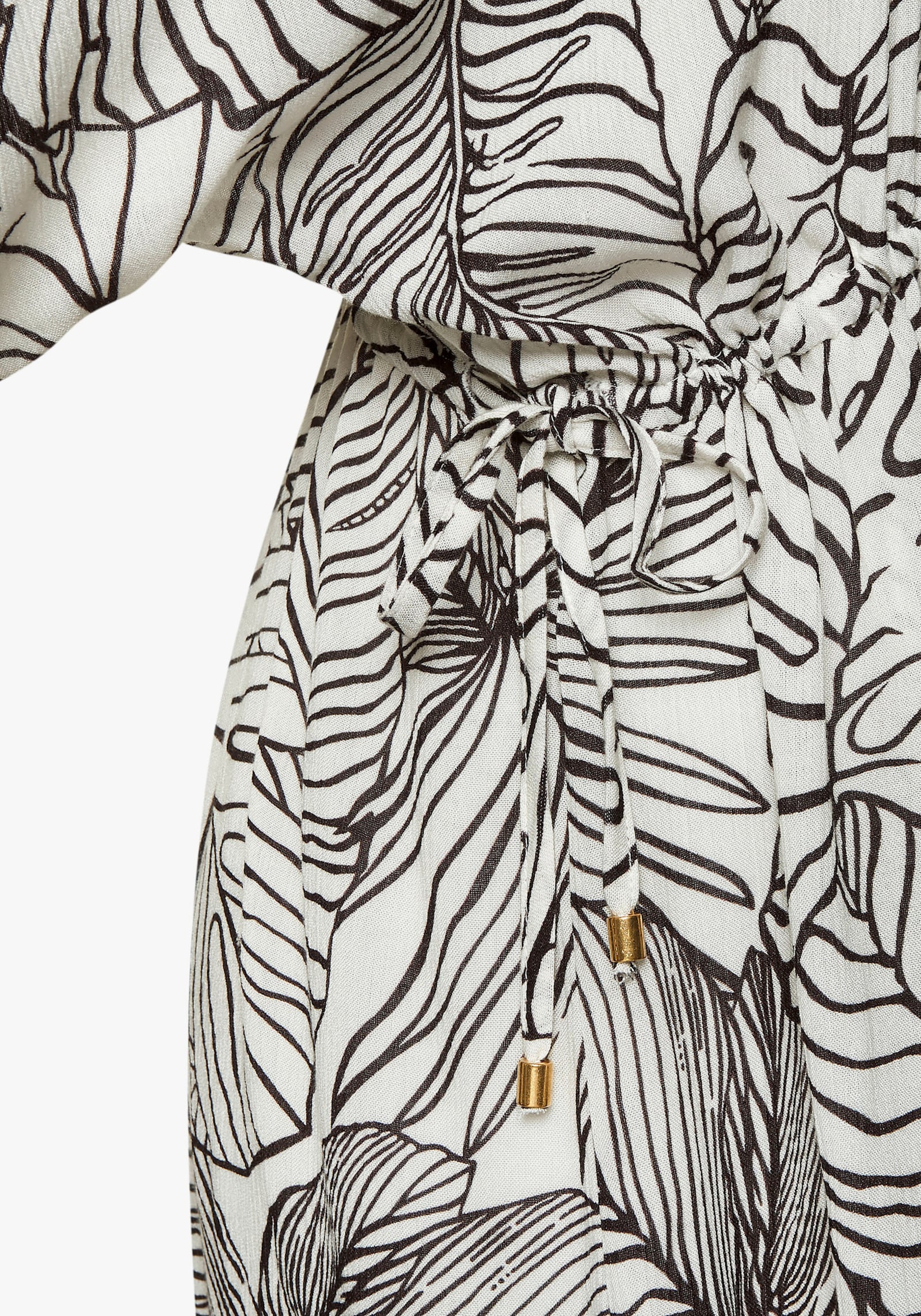 s.Oliver Longtunika - creme-schwarz