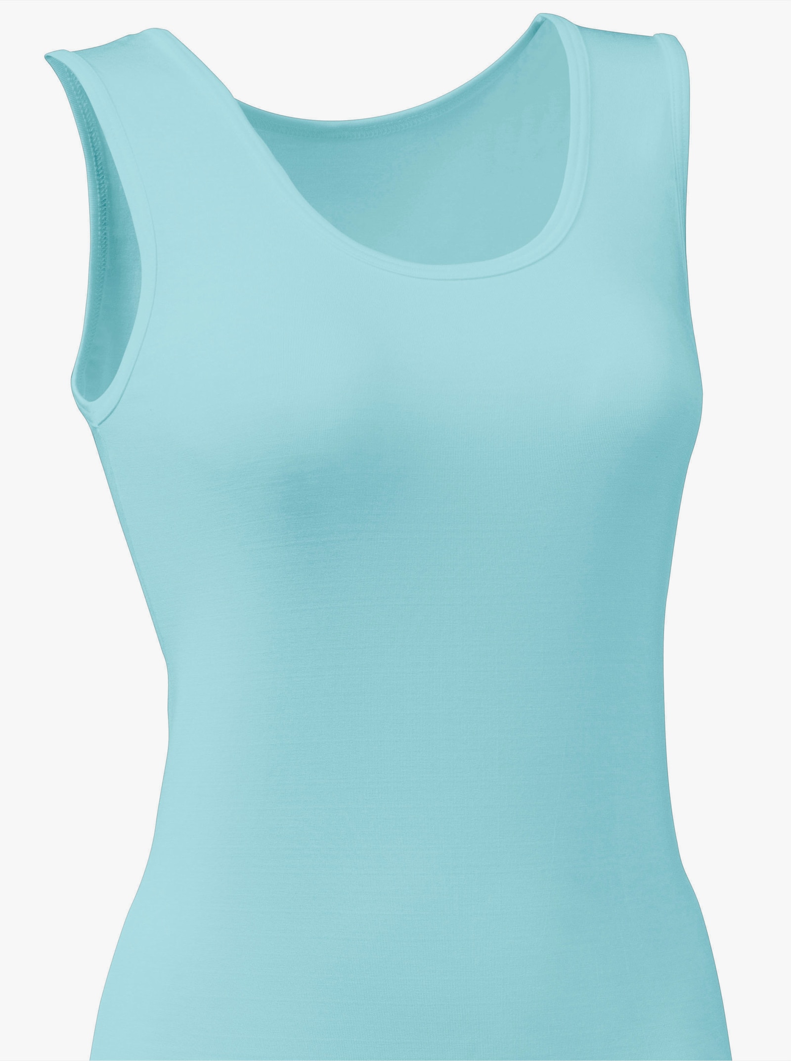 wäschepur Achseltop mit breiten Trägern - mint