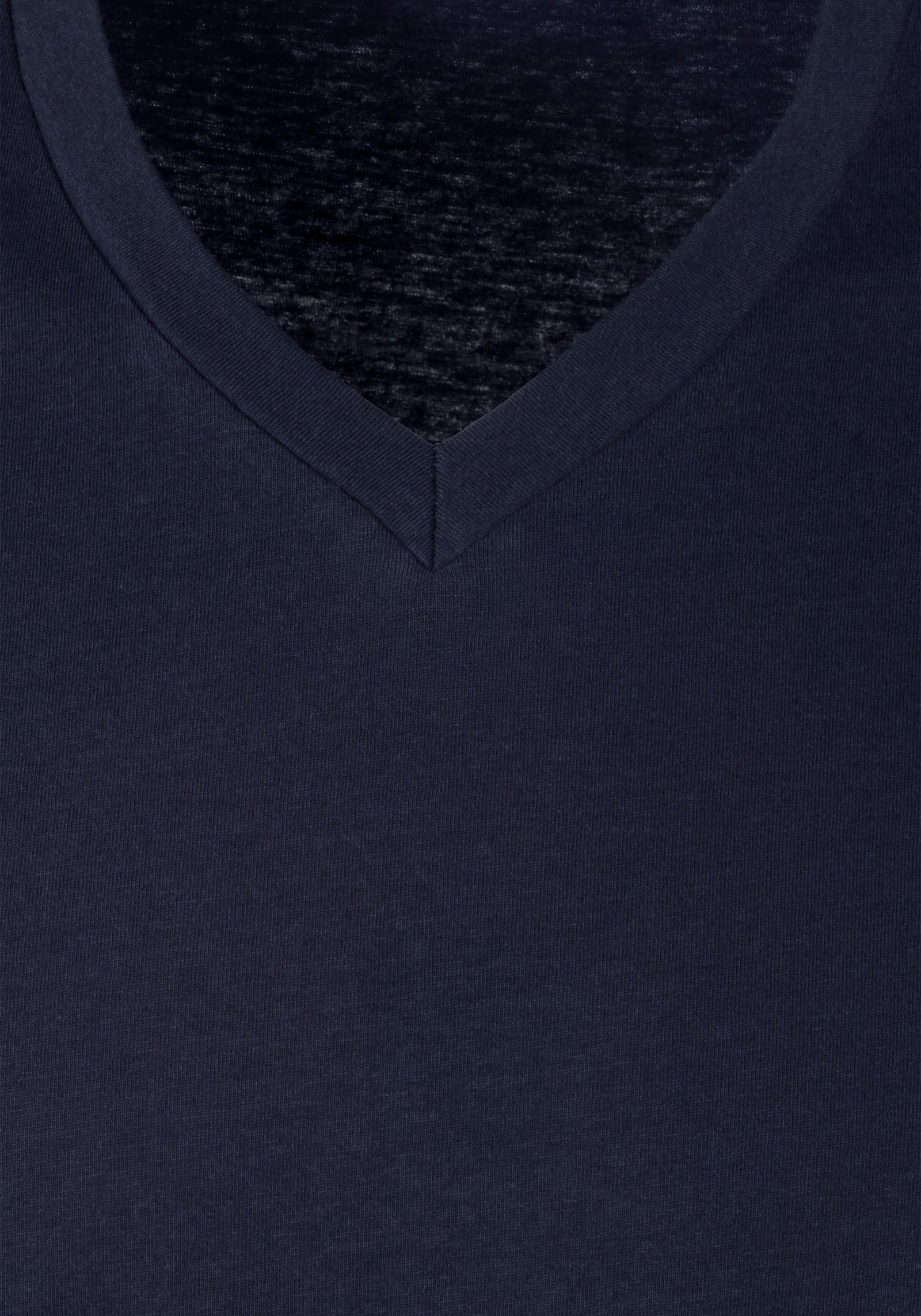 s.Oliver T-Shirt - grau-meliert, navy, schwarz