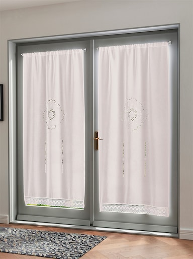 heine home Voilage porte ou fenêtre - blanc