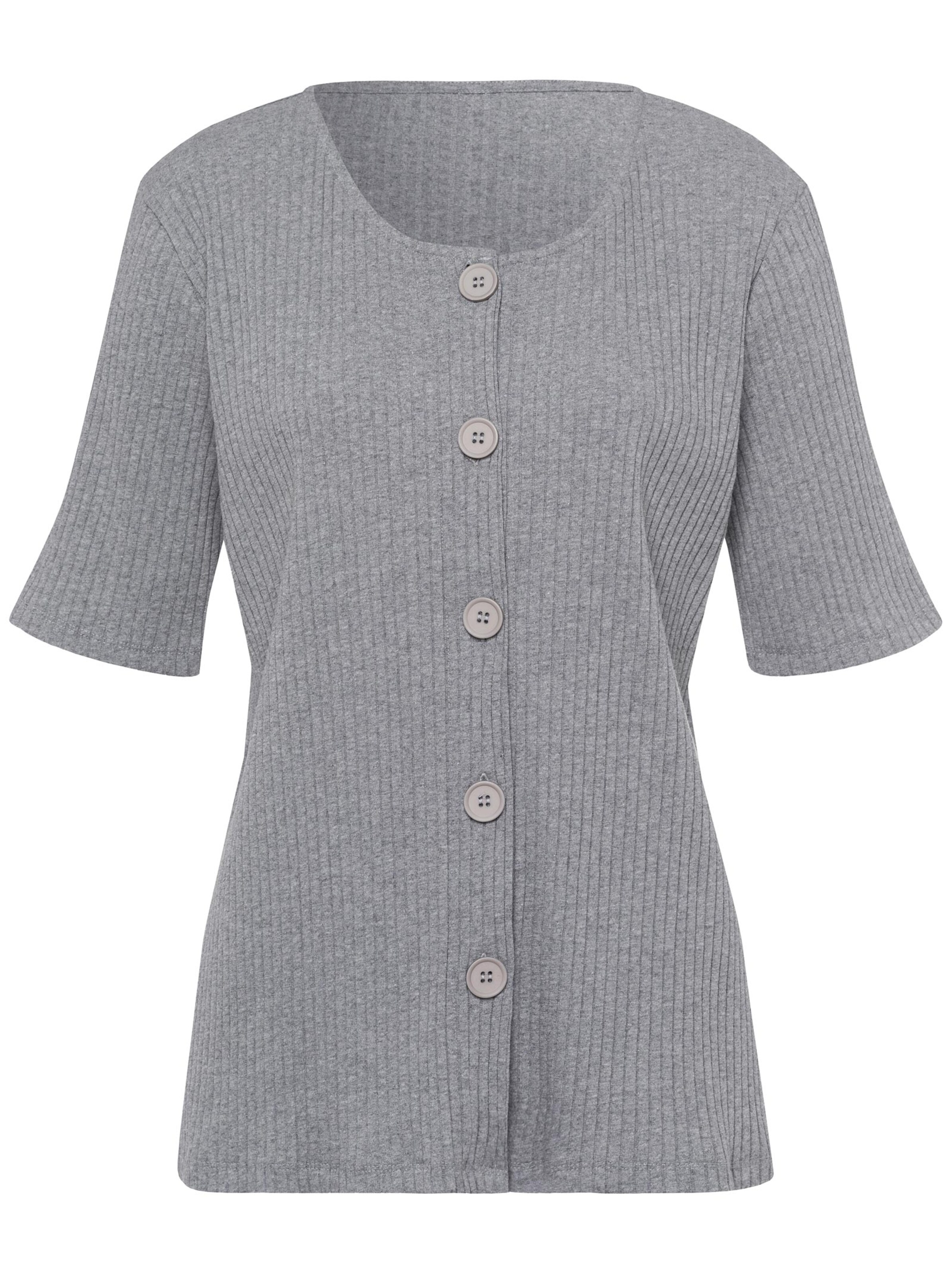 Shirt - grau-meliert