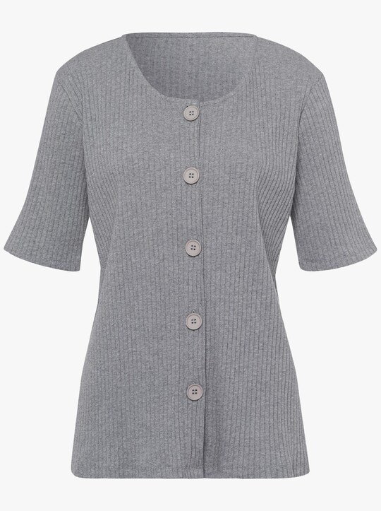 Shirt - grau-meliert