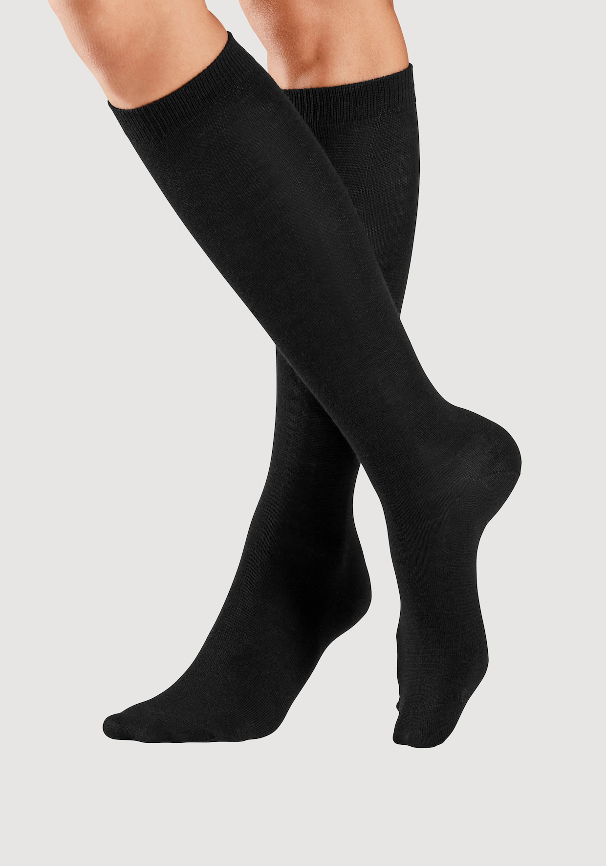 Bench. Kniestrümpfe - 3x schwarz