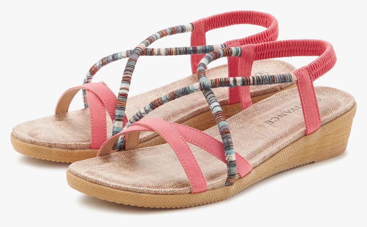 Vivance sandalen - koraal