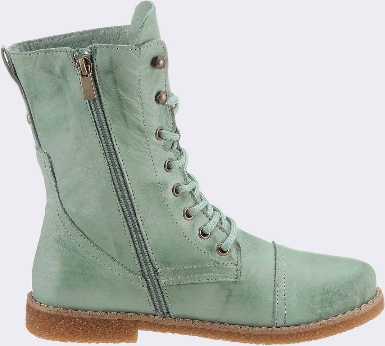 Andrea Conti Bottines à lacets - menthe