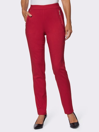 Bengalinhose mit Shaping-Effekt - rot