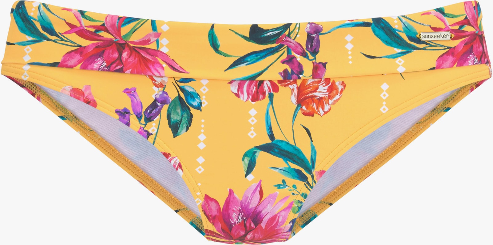 Sunseeker Bikini-Hose - gelb-bedruckt