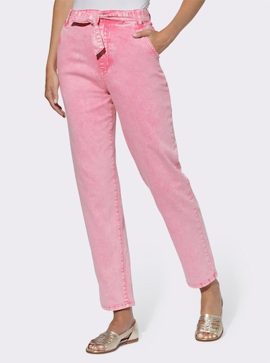 heine Twill-Hose - fuchsia