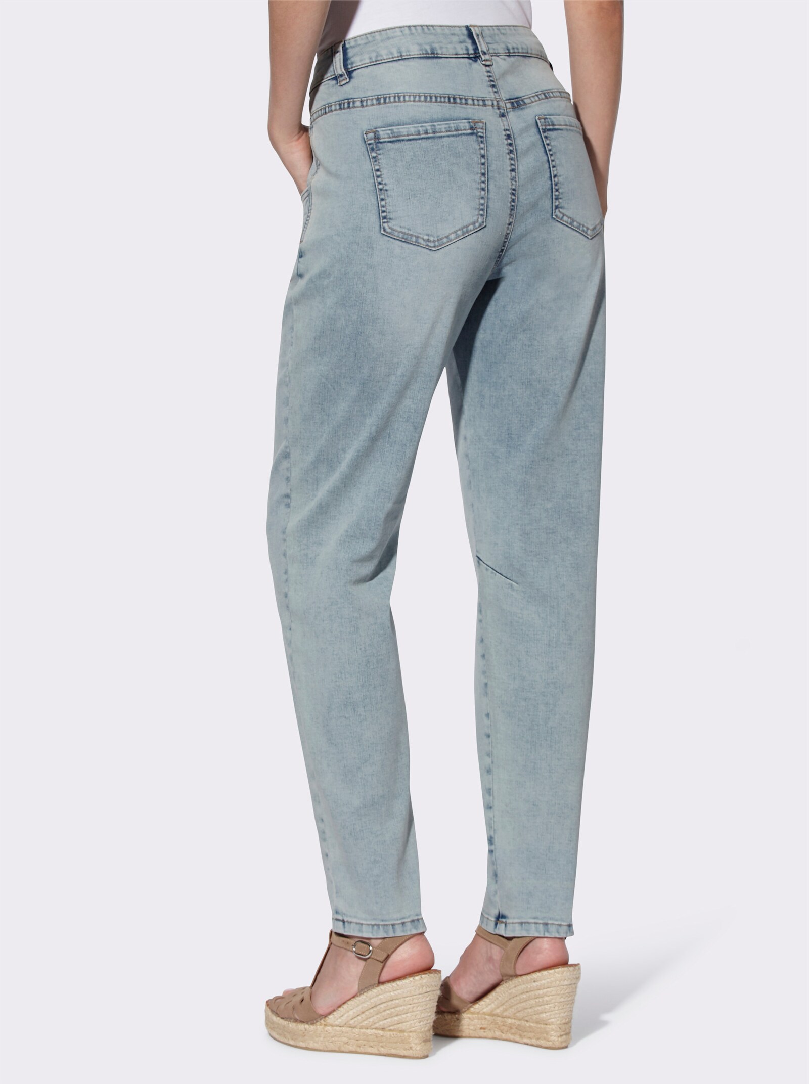 heine Jeans in modischer Waschung - blue-bleached
