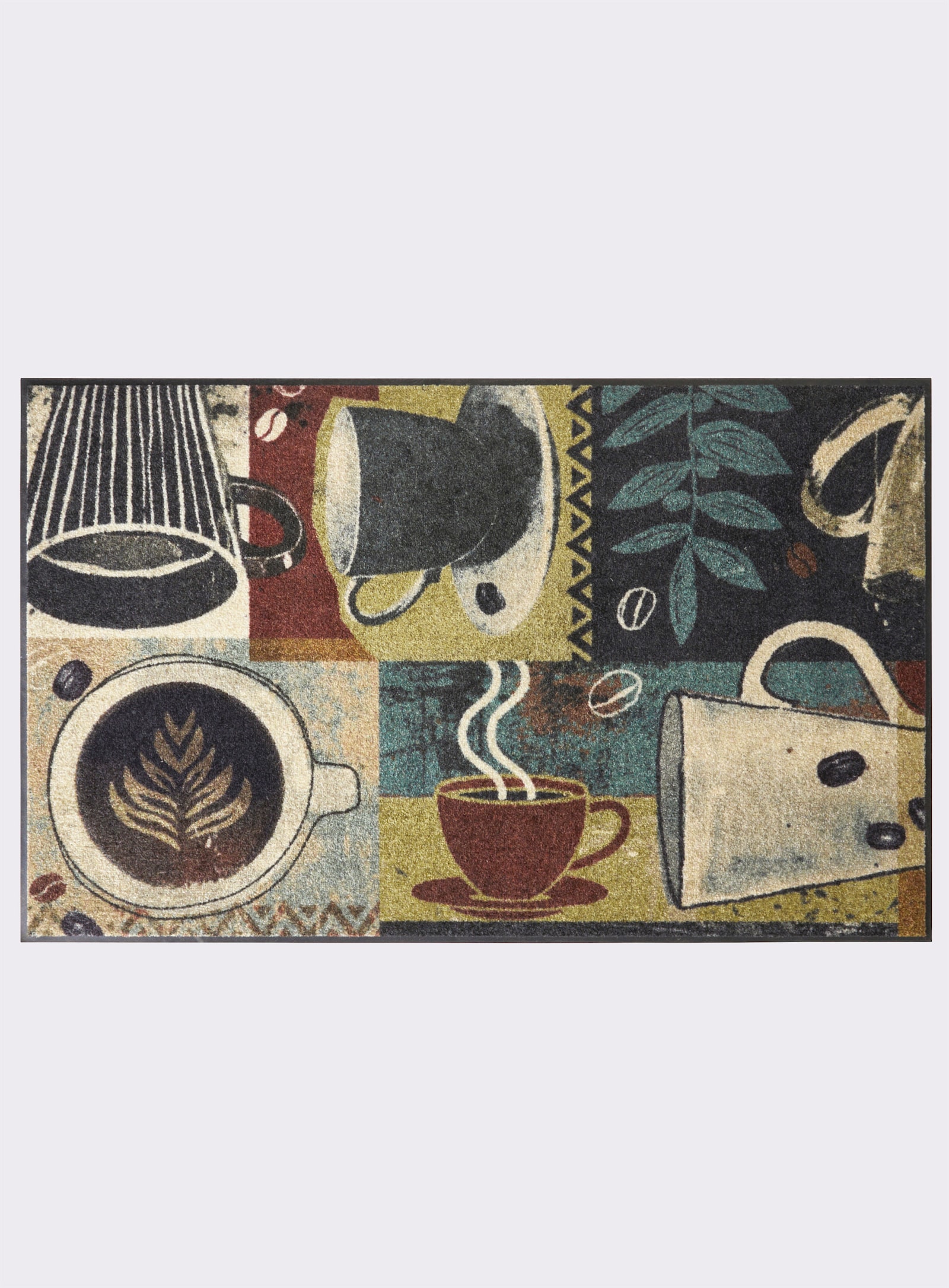 Salonloewe Paillasson - beige-marron imprimé