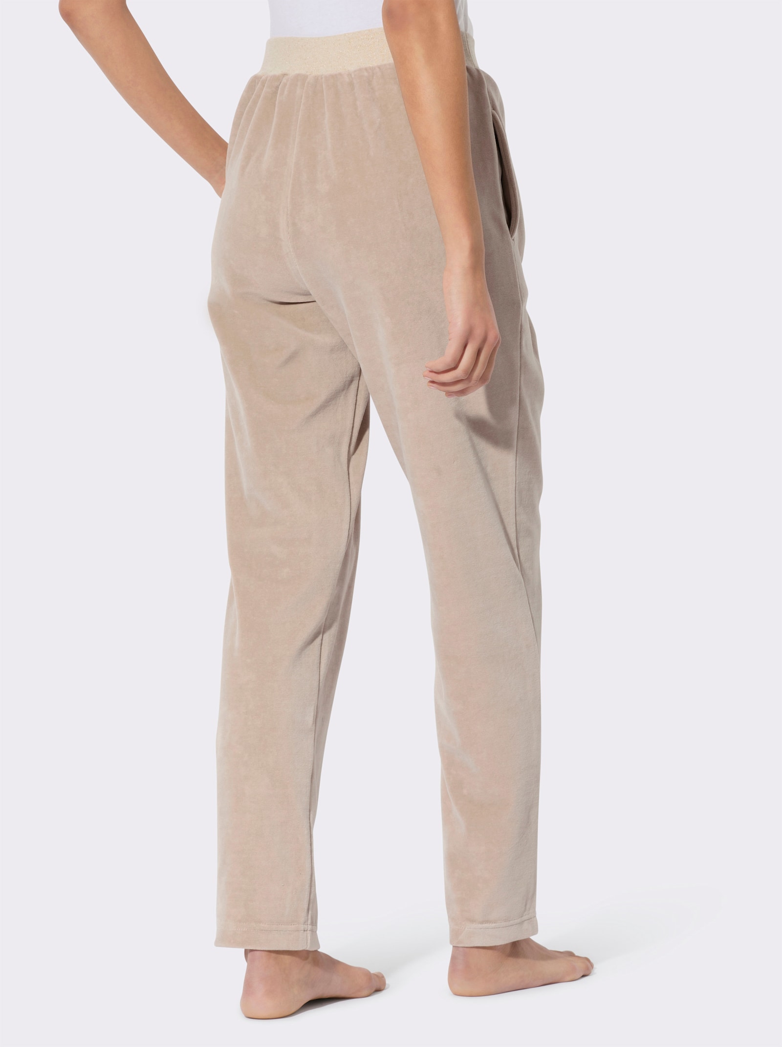 Plantier Hose - sand-goldfarben