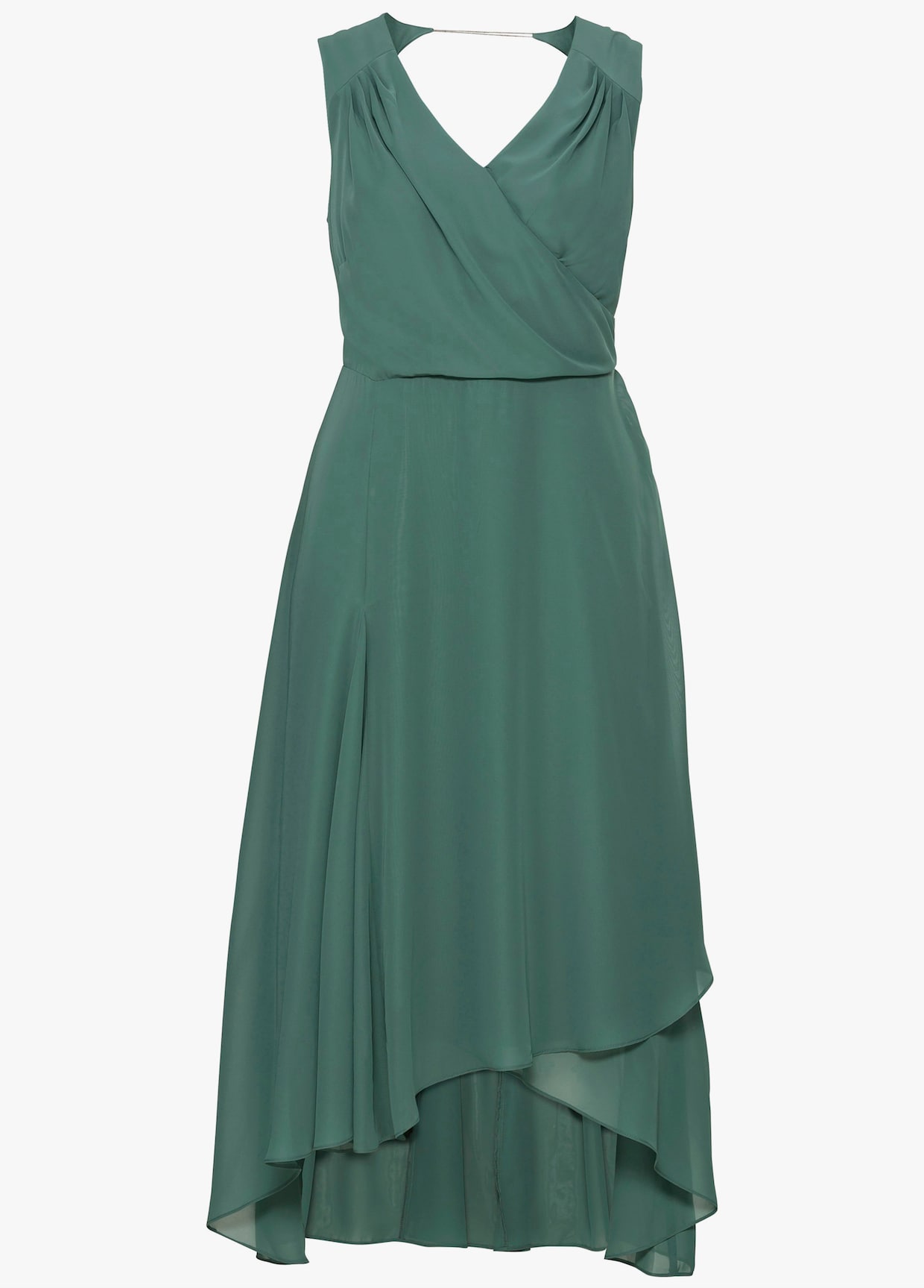 sheego Abendkleid - opalgrün