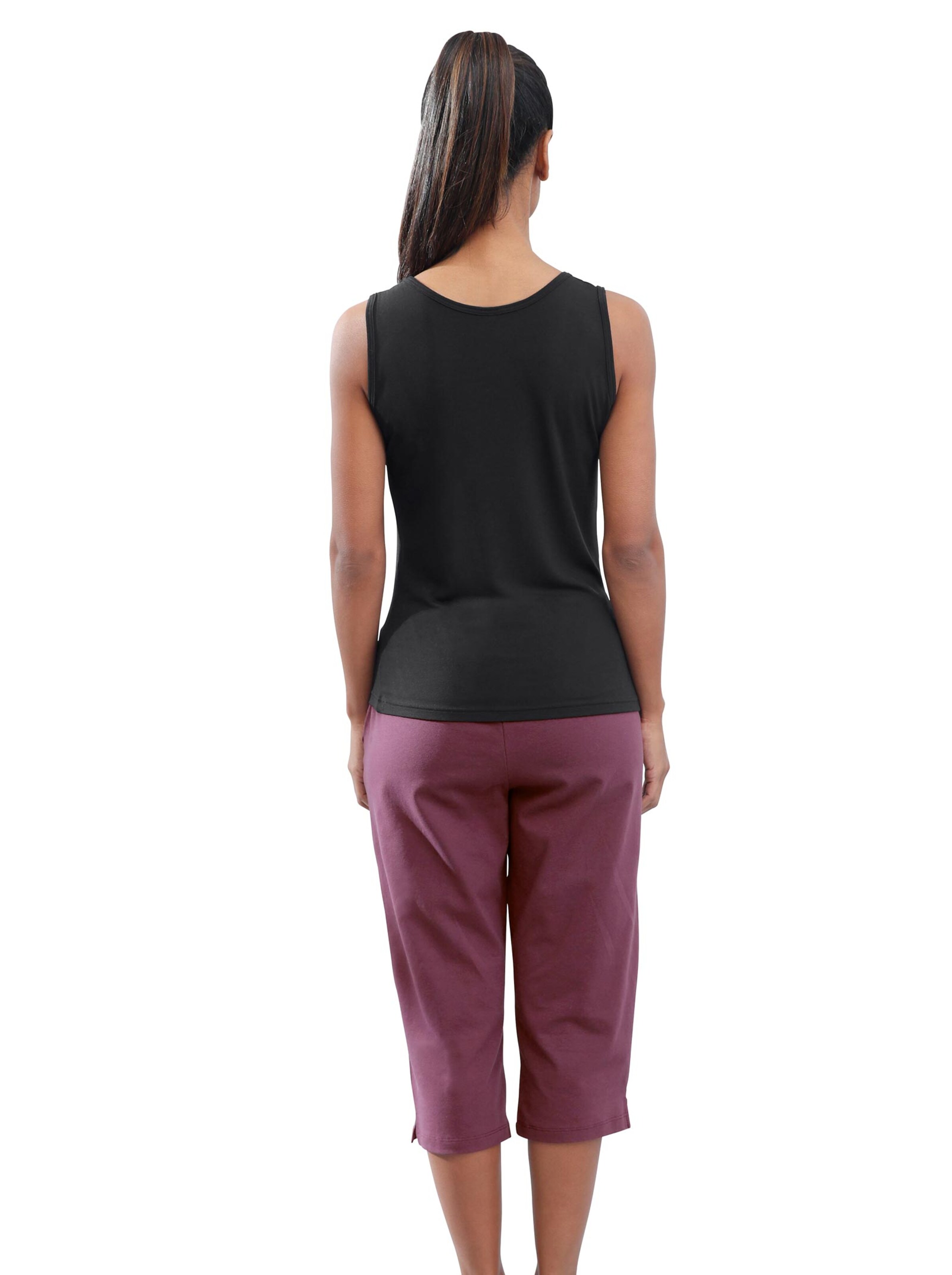 feel good Capri-Hosen - beere + marine