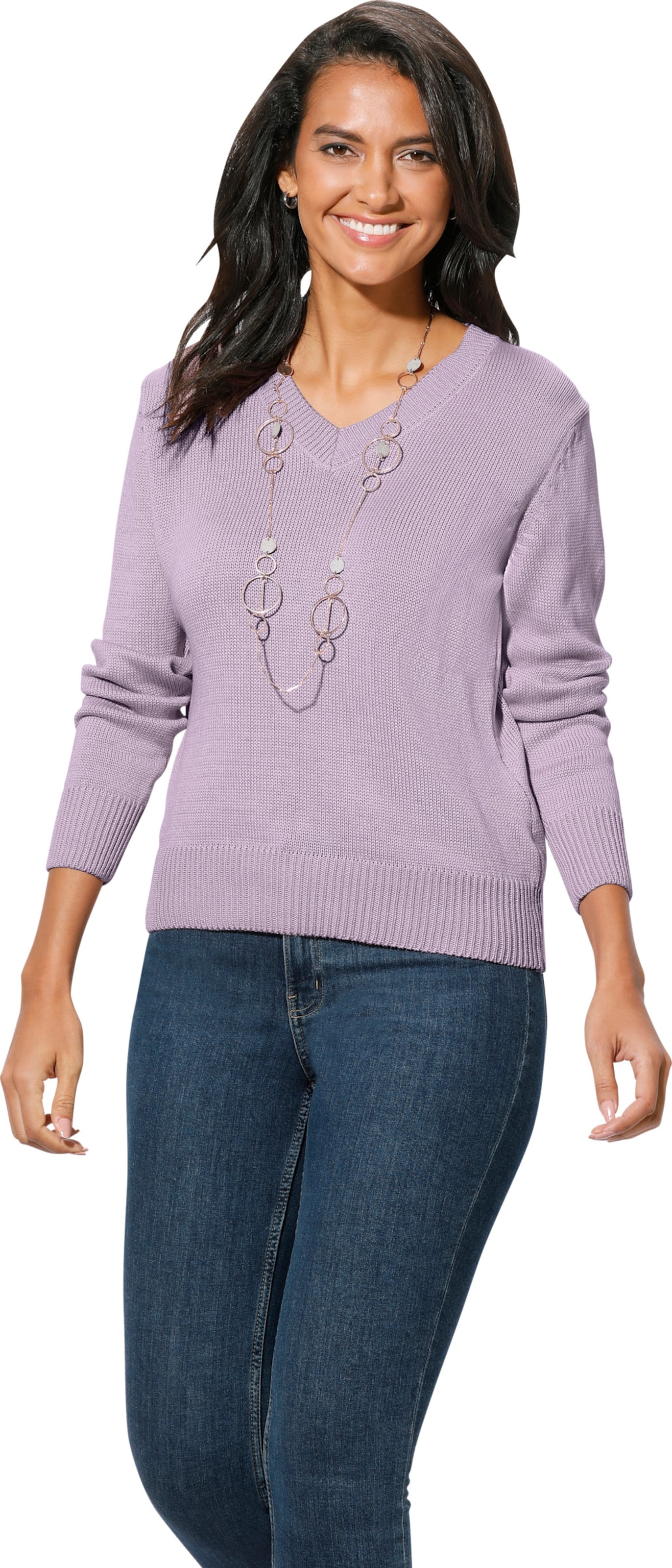 V-Ausschnitt-Pullover - Bild 3
