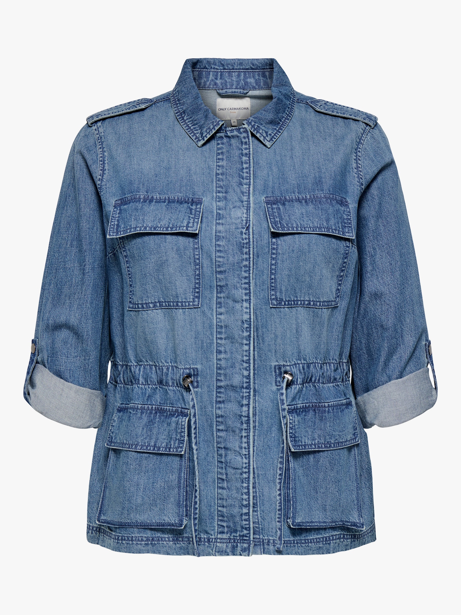 ONLY CARMAKOMA Jeansjacke - medium blue denim