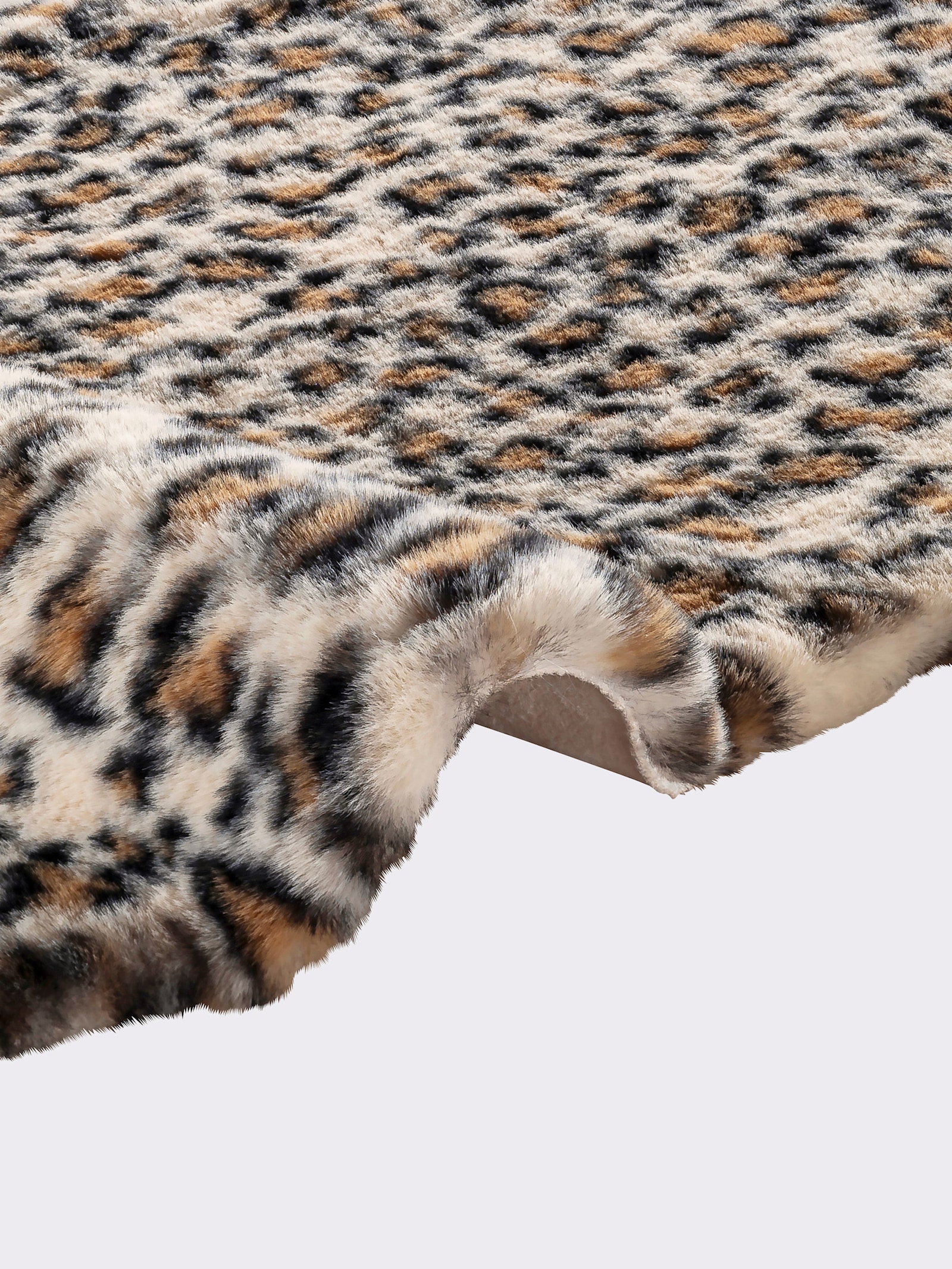 heine home Teppich - ecru-braun-gemustert