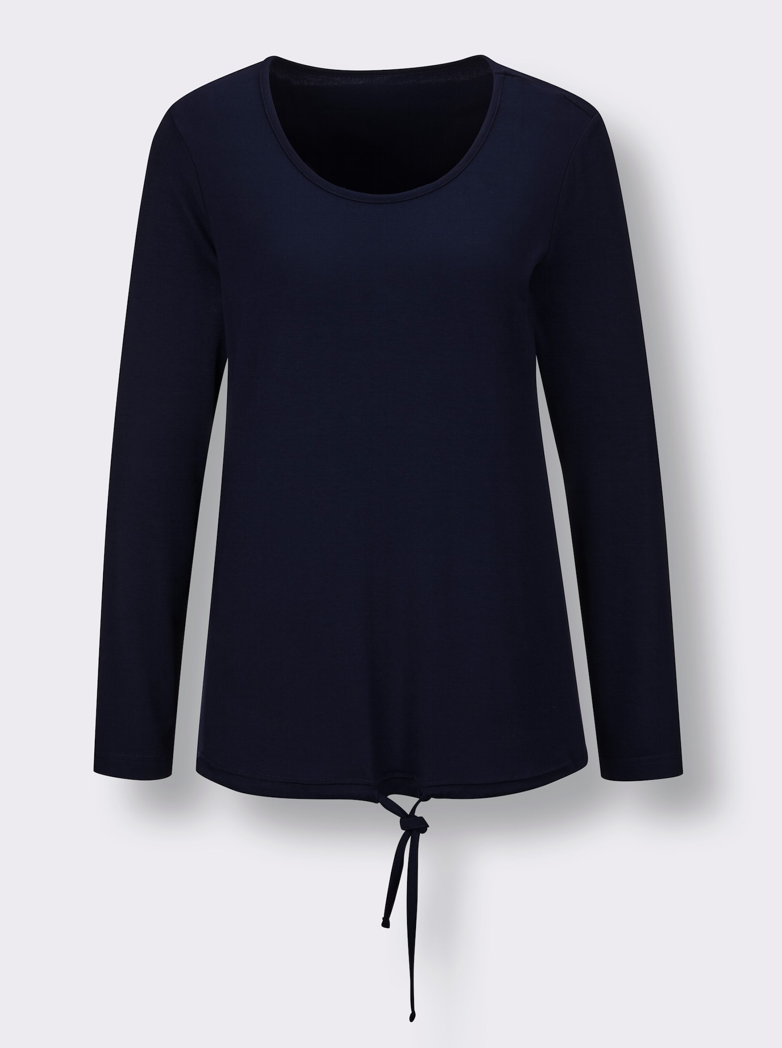 wäschepur Schlafanzug mit Ringelhose - marine-ecru