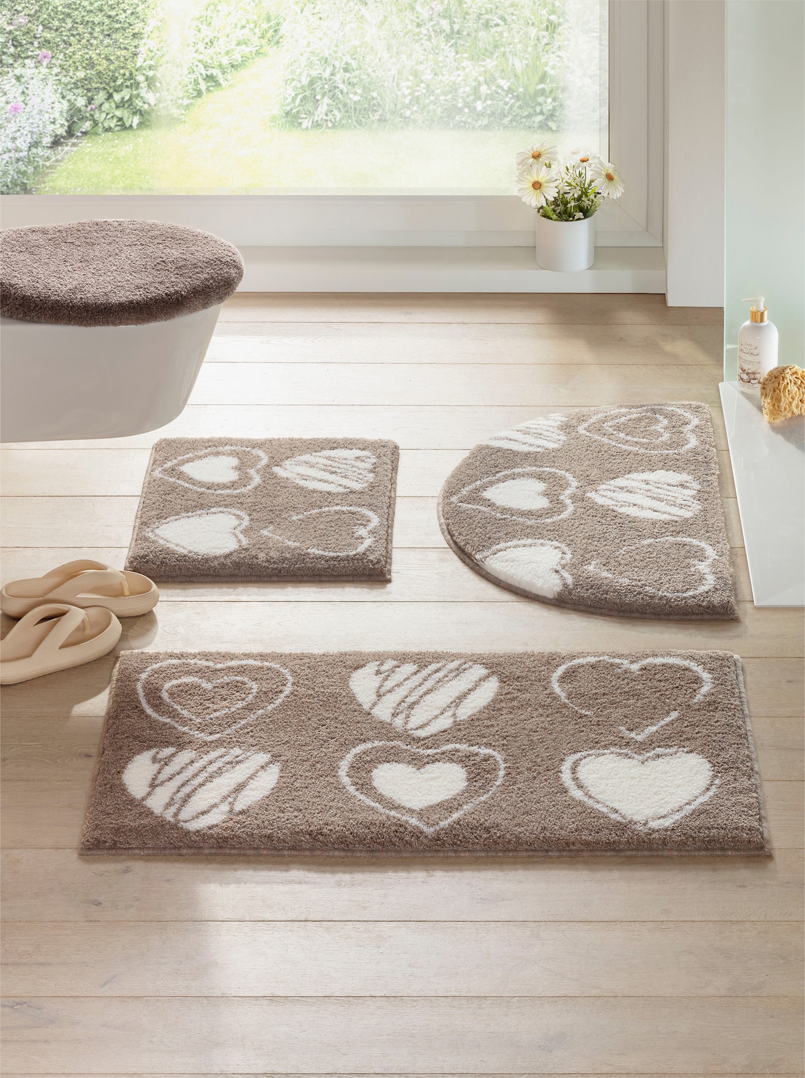 Grund Tapis de bain - taupe-écru