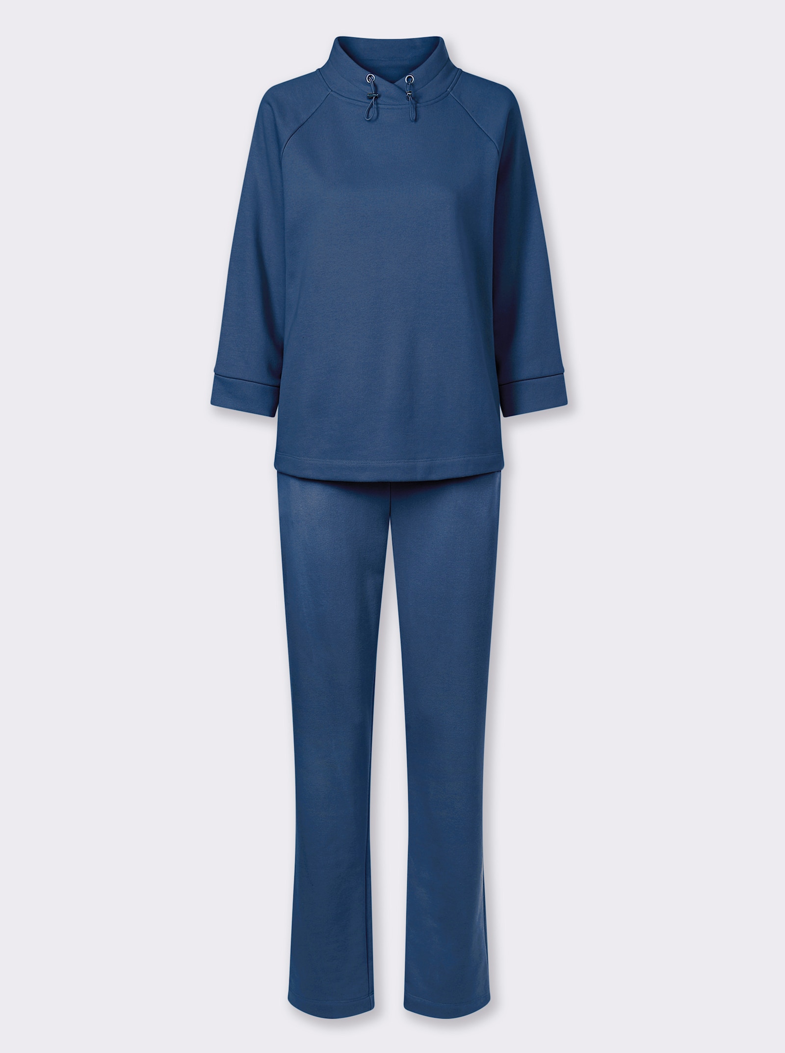 heine Anzug aus Sweatware - jeansblau