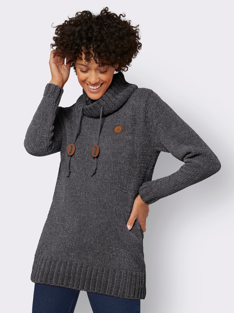 Verwunderlich Longpullover Damen Sale Ebenbild