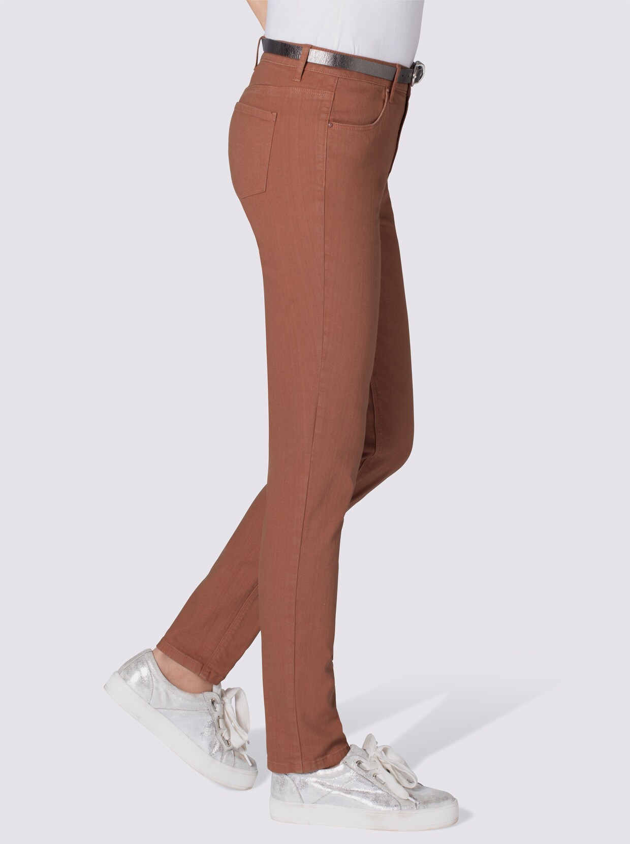 Stretch-Jeans - rost