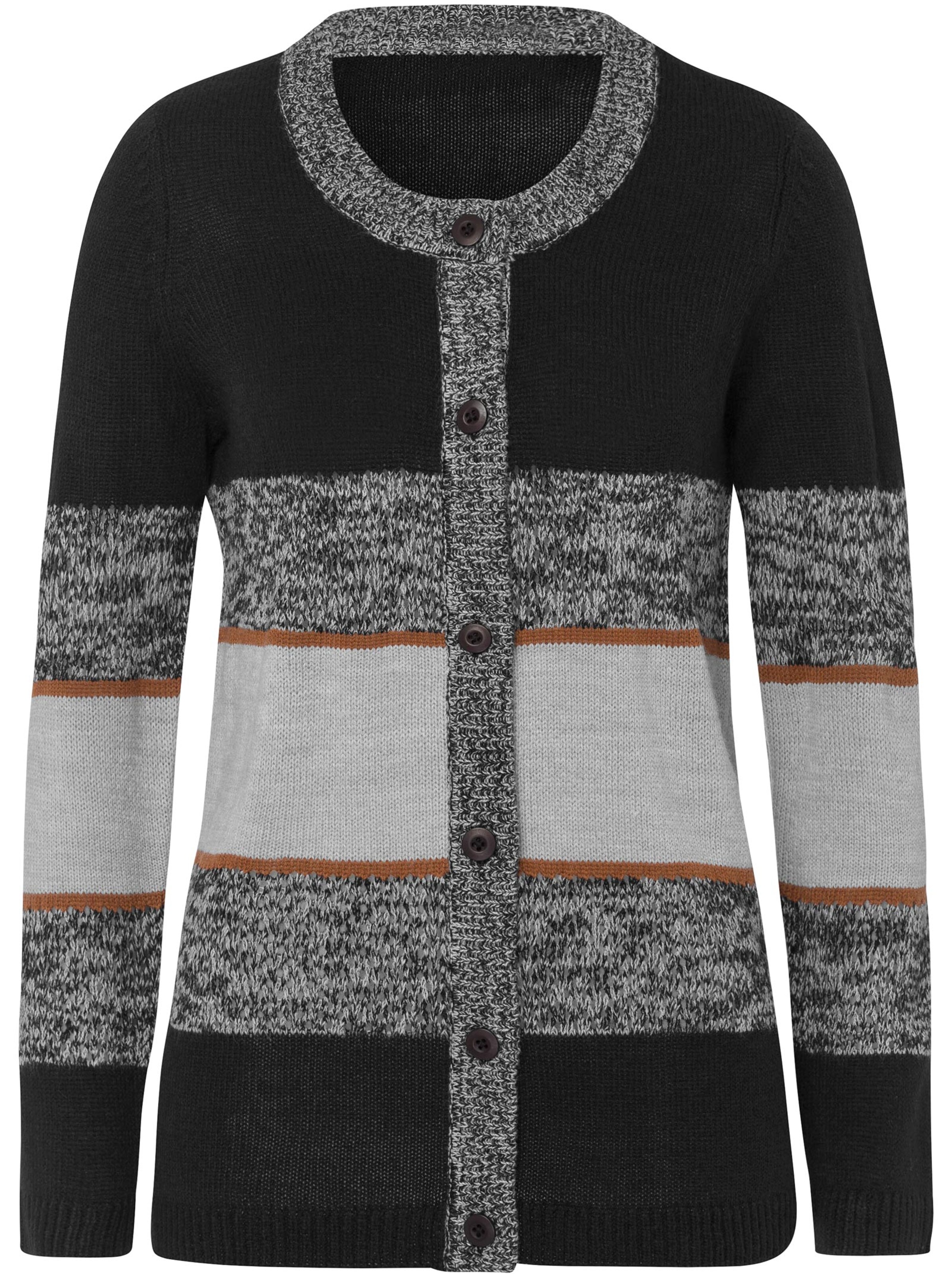 Strickjacke - schwarz