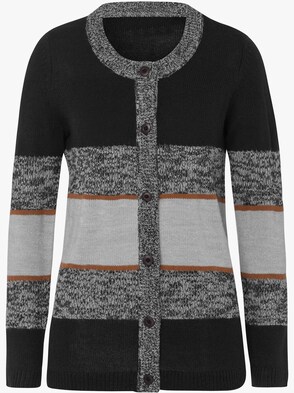 Strickjacke - schwarz