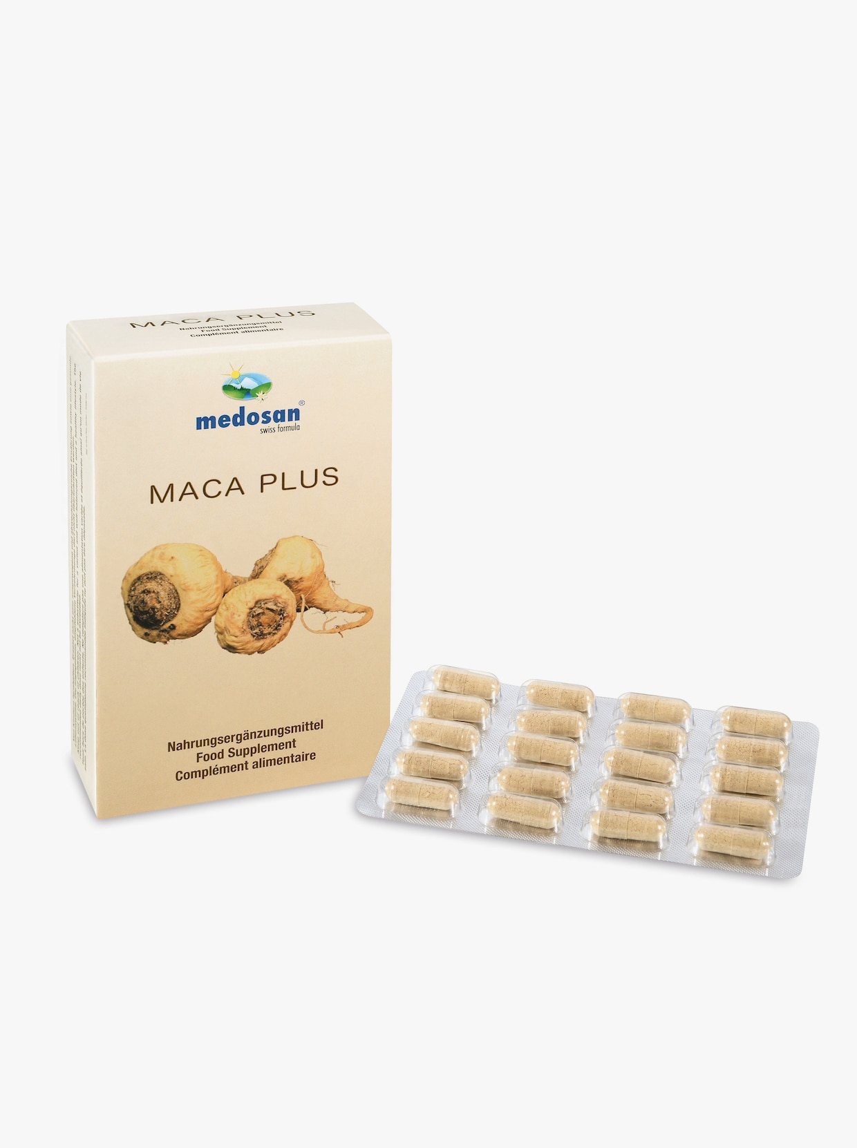 Maca Plus Kapseln - sand