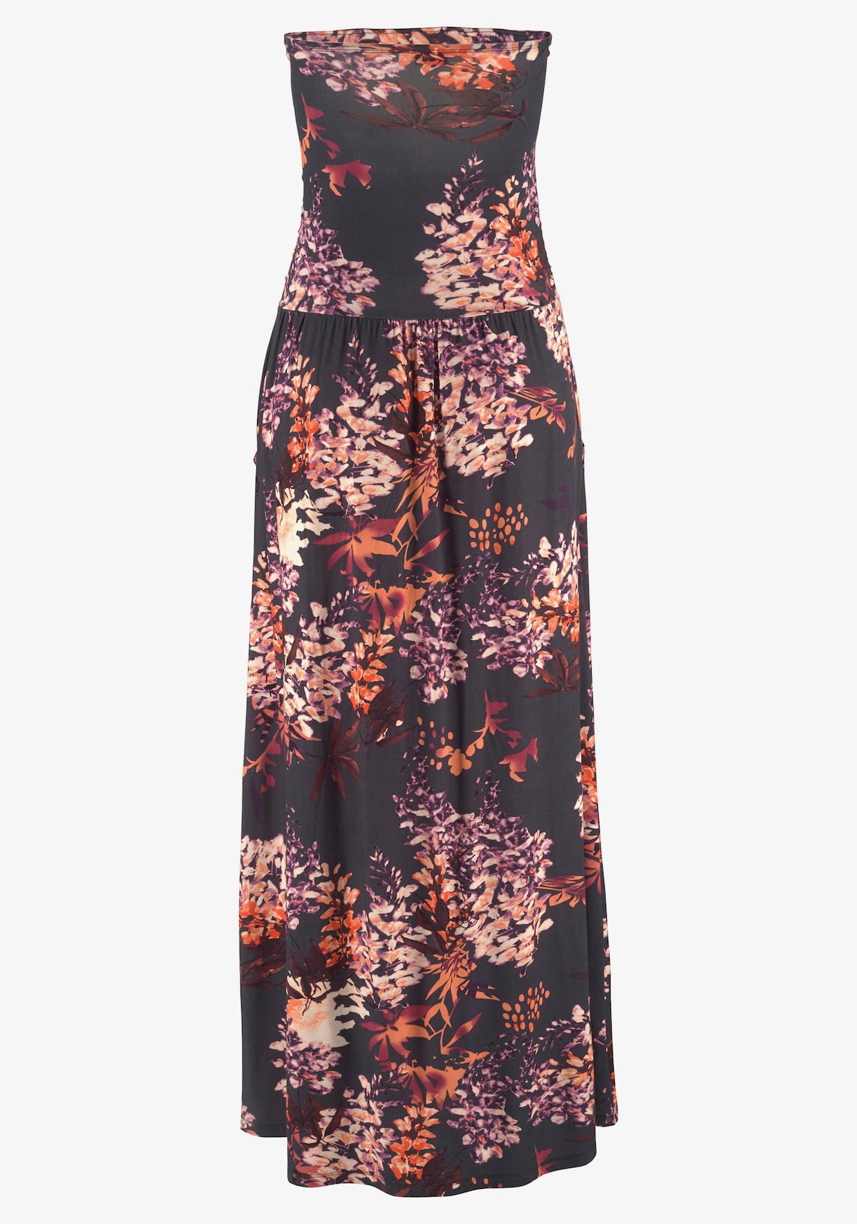 LASCANA Maxi-jurk - zwart geprint