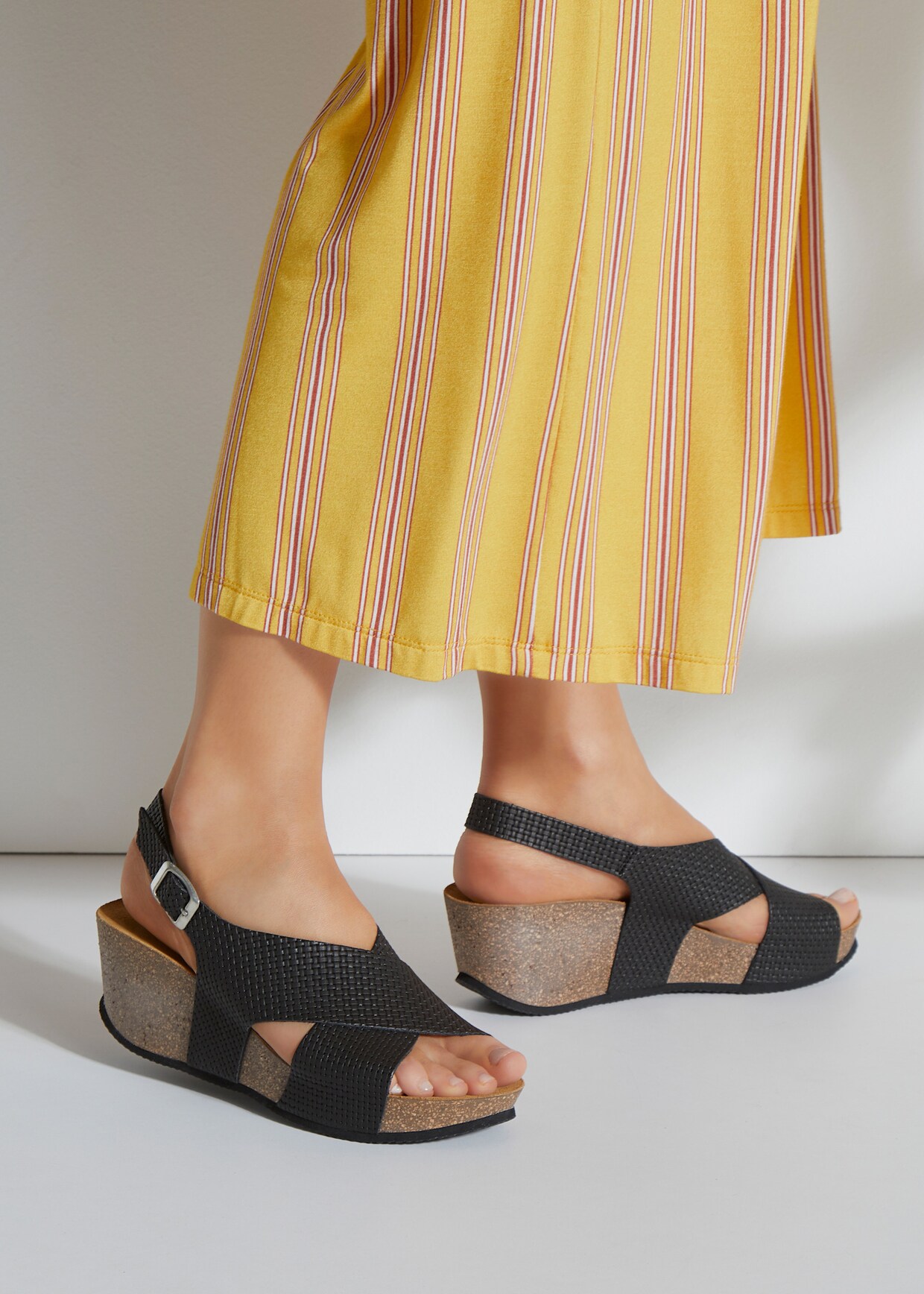 LASCANA Sandalette - schwarz
