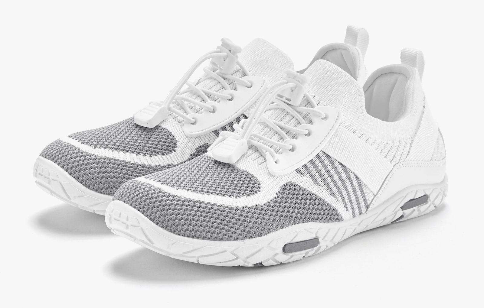 LASCANA Sneaker - weiß/hellgrau