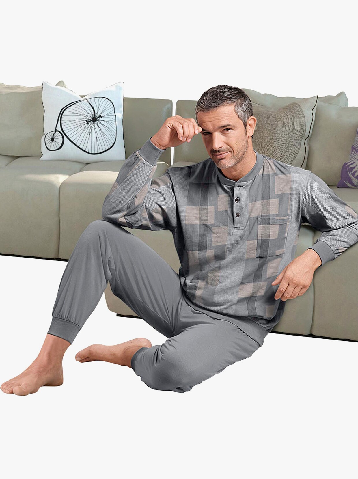 Normann Pyjamas - grå