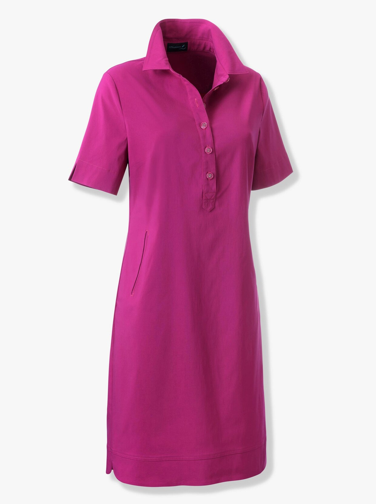 A-Linien-Kleid - magenta