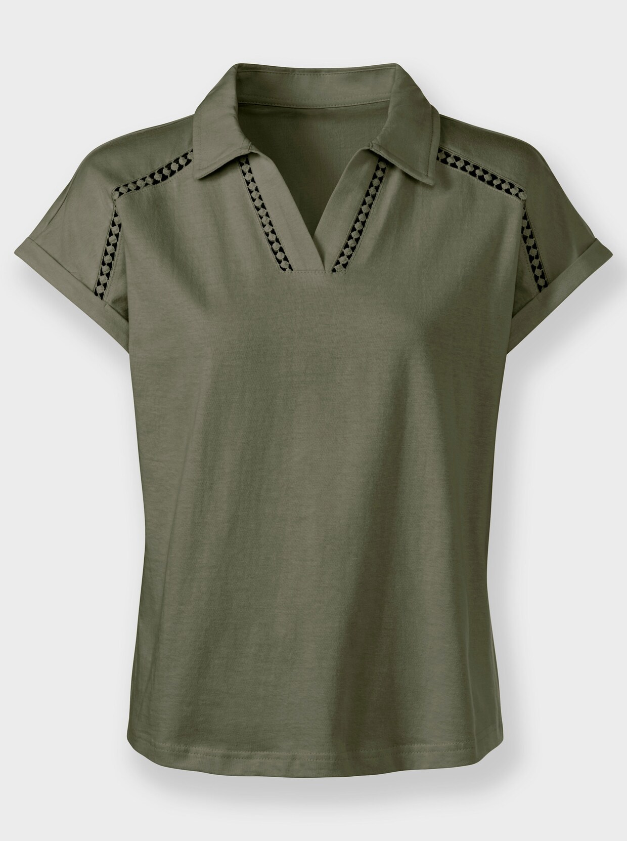 V-Shirt - khaki