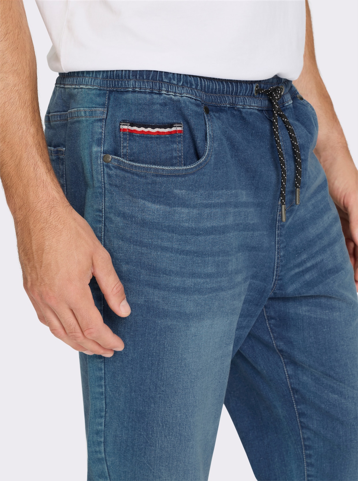 Catamaran Schlupfjeans - blue-bleached