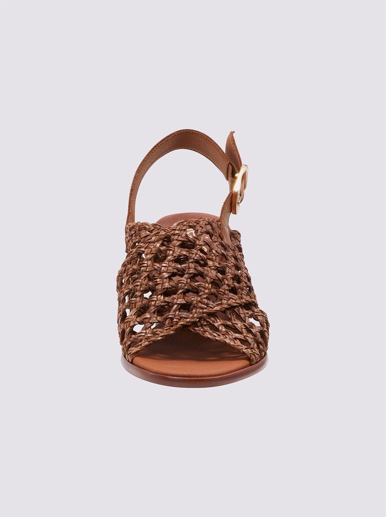 heine Sandalen - cognac