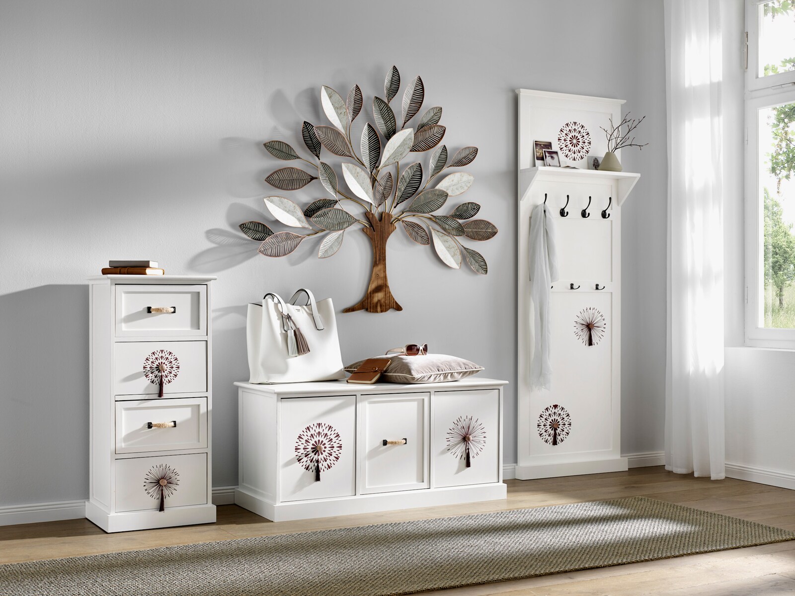 heine home Wanddeko - braun-creme