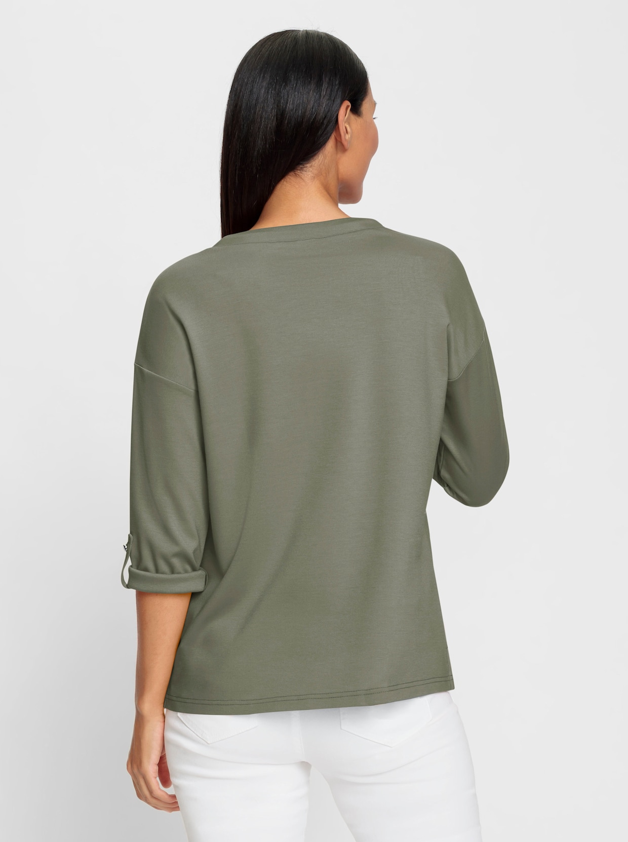 heine 3/4-Arm-Shirt - khaki