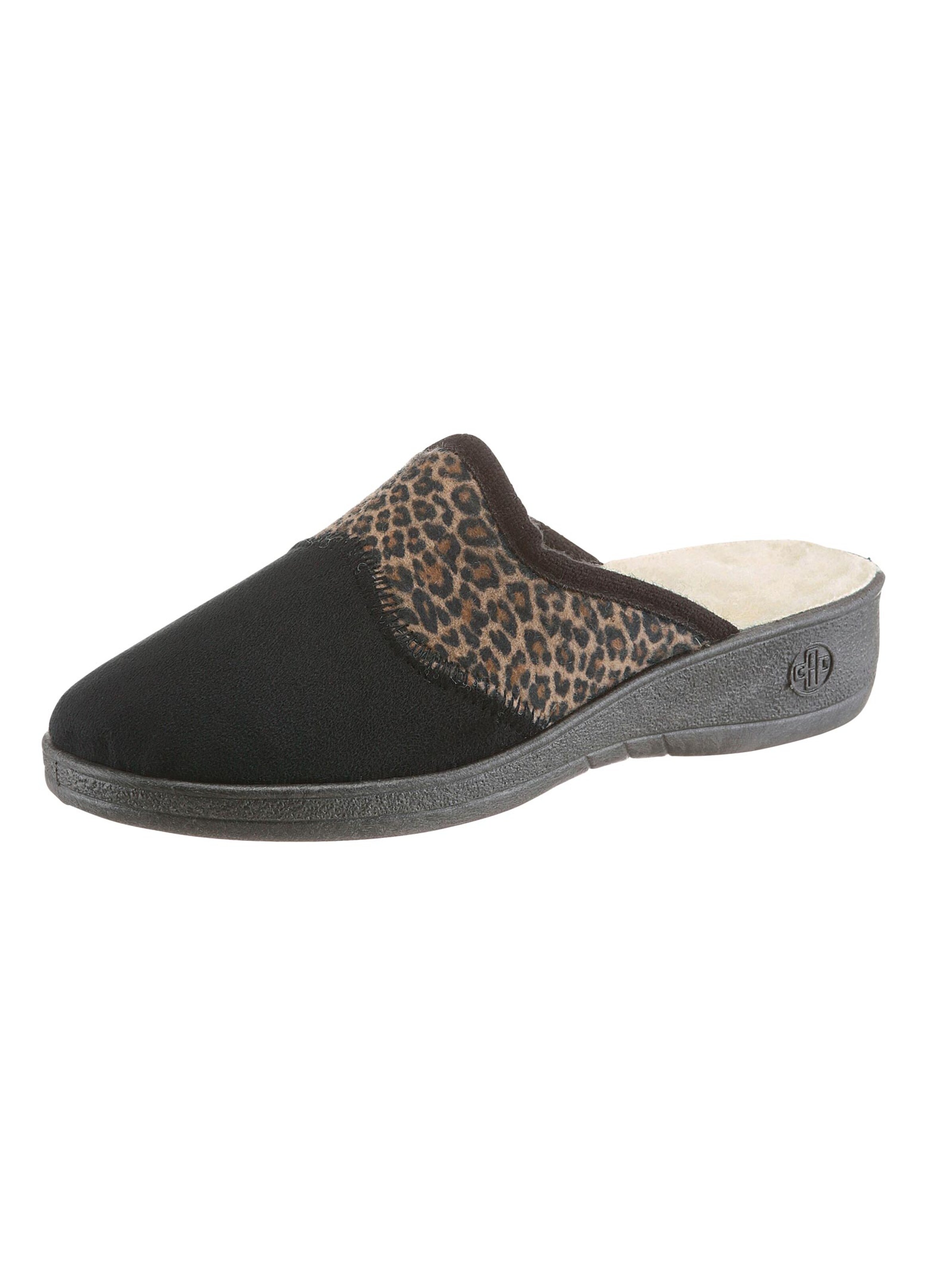 Landgraf Pantoffel - schwarz