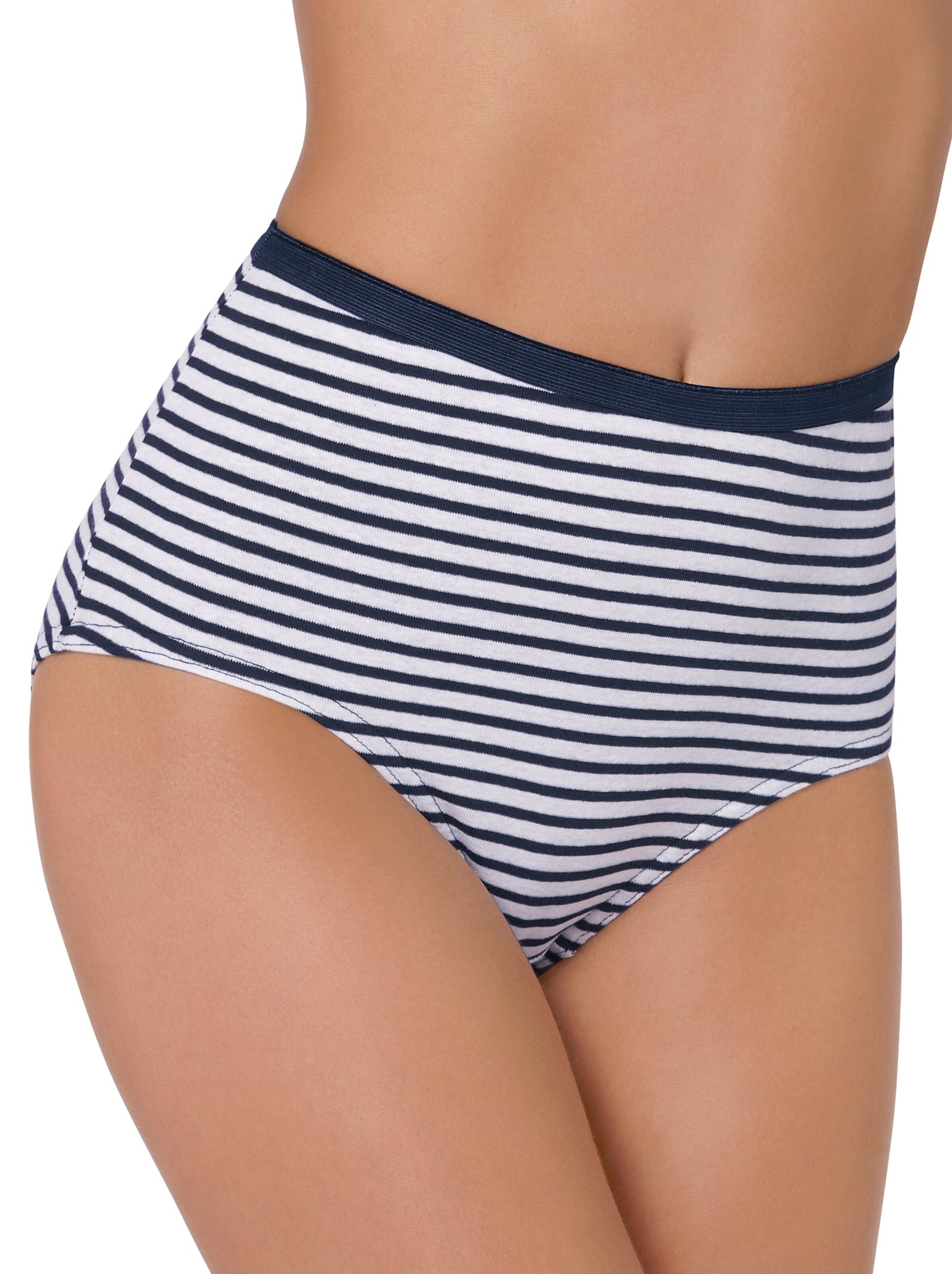 Taillenslip - marine + marine-geringelt