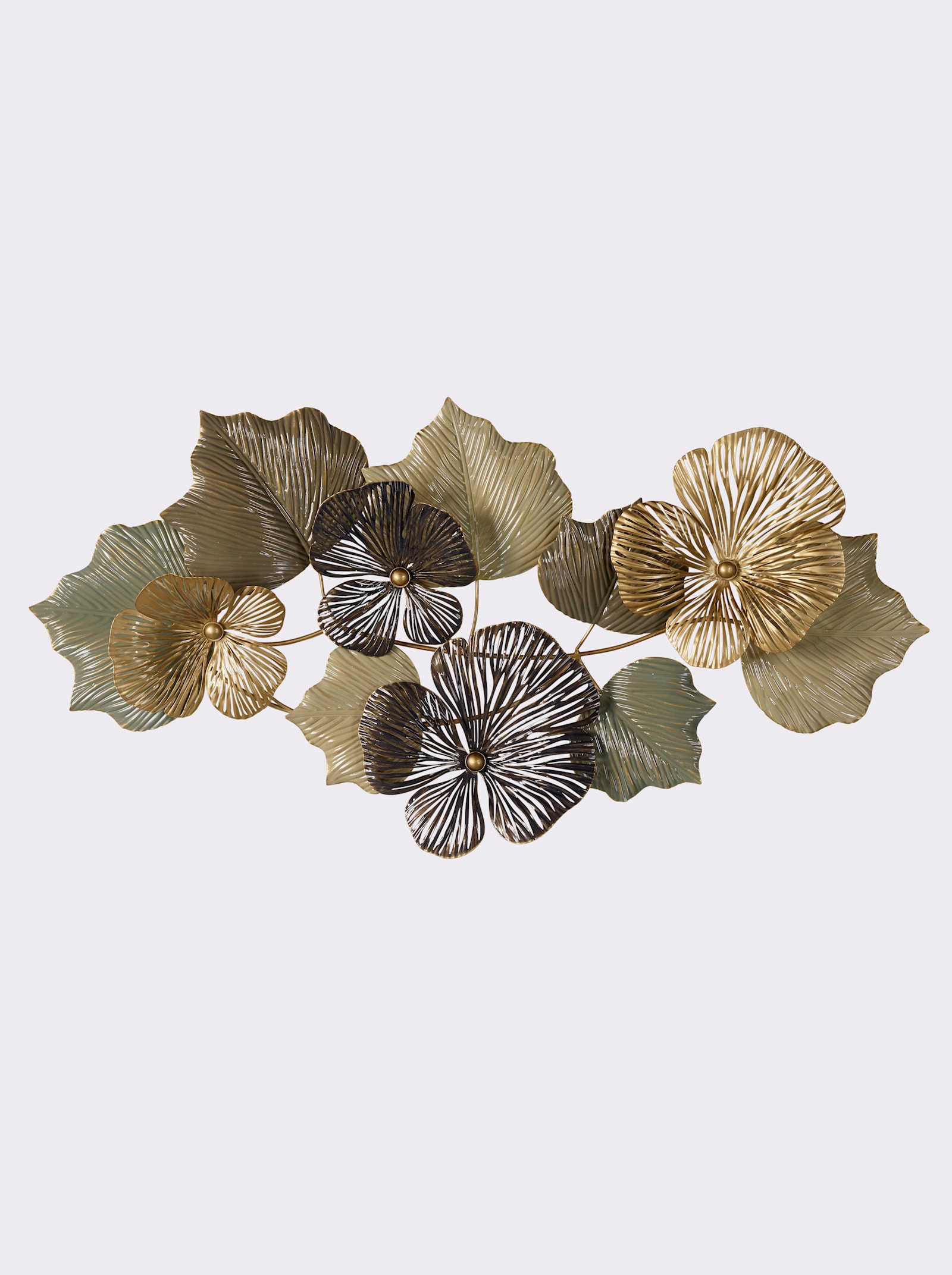 heine home Wanddeko - grün-goldfarben