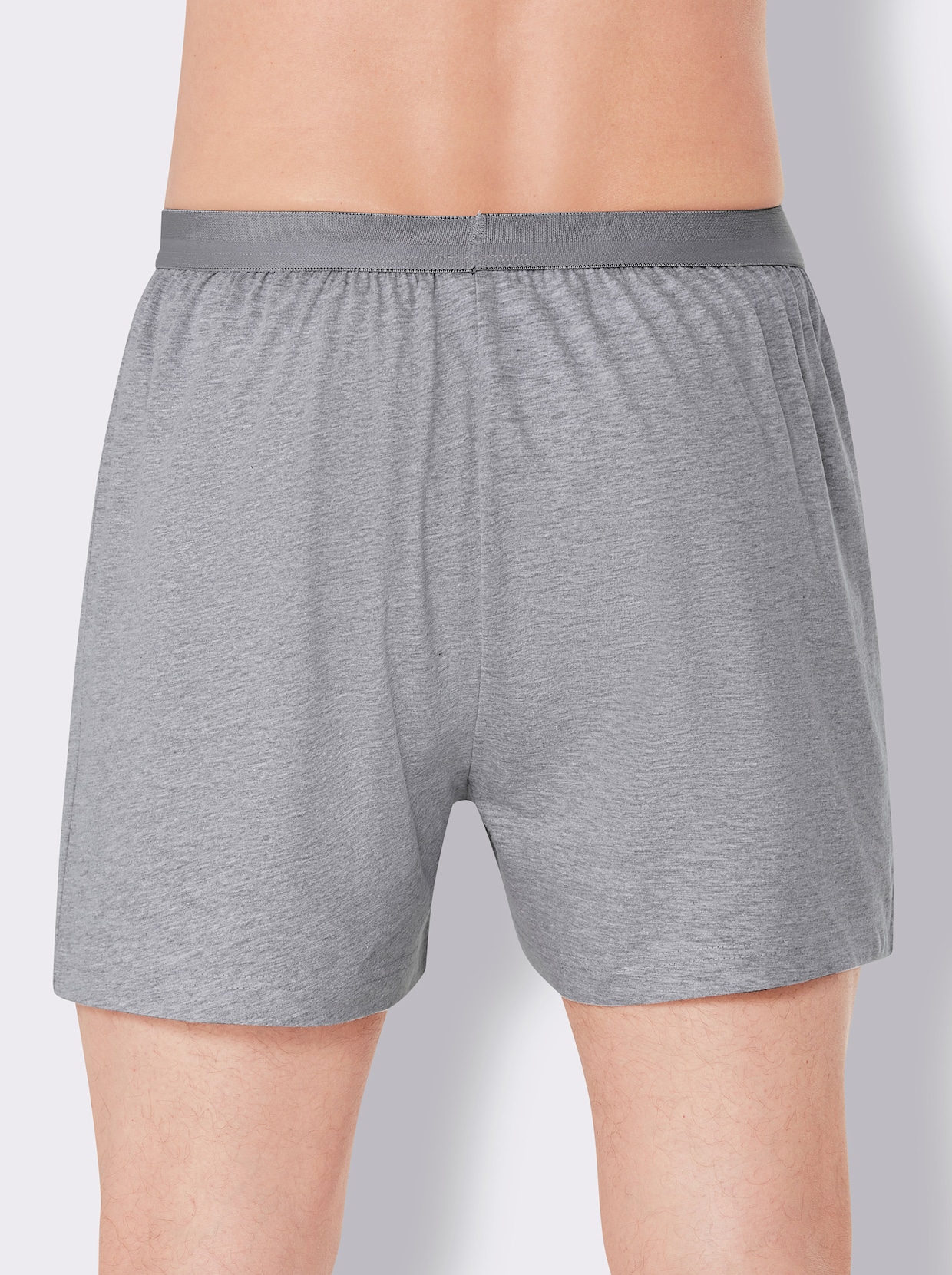 KINGsCLUB Boxershorts - schwarz + grau-meliert + marine