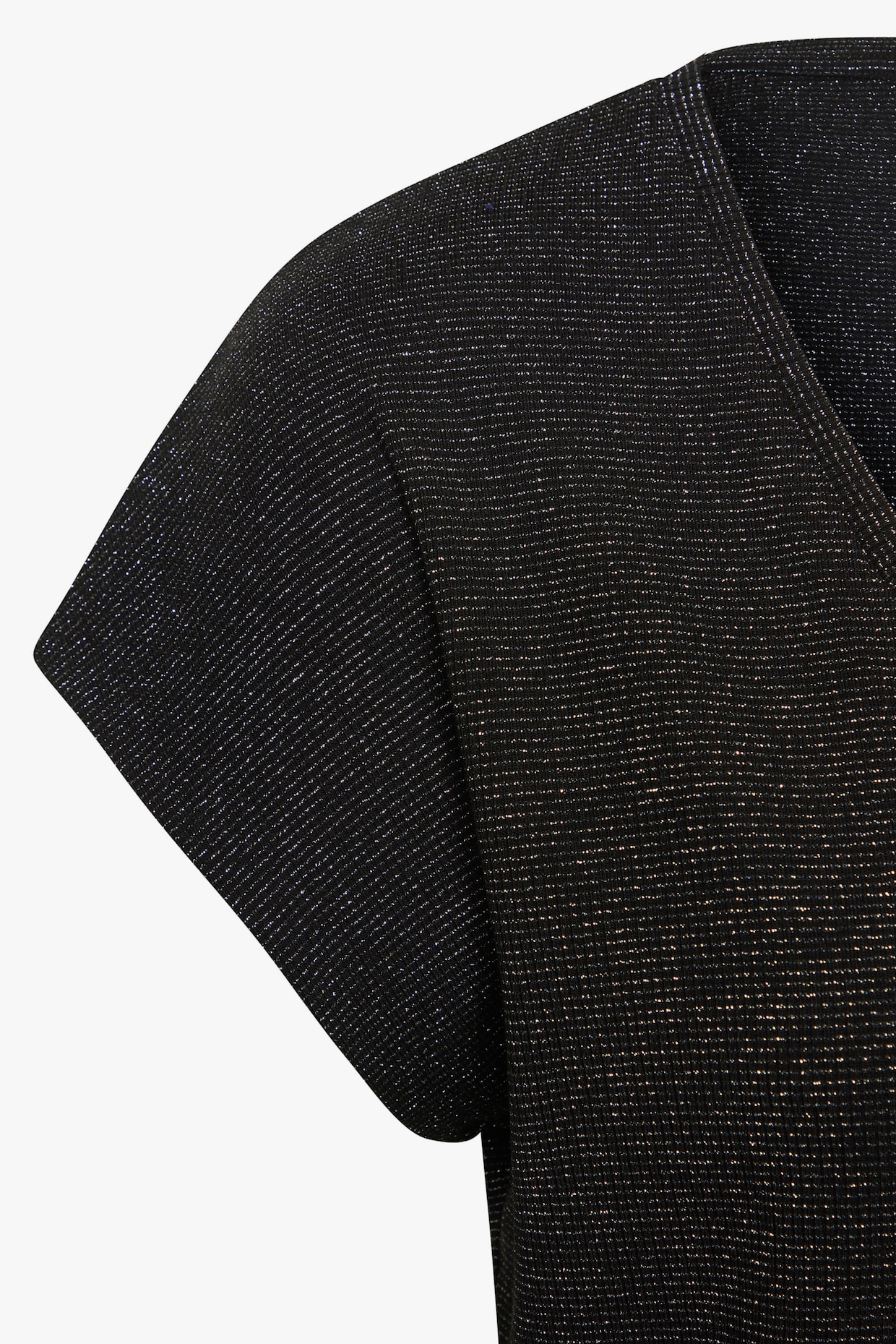 LASCANA Kurzarmshirt - schwarz