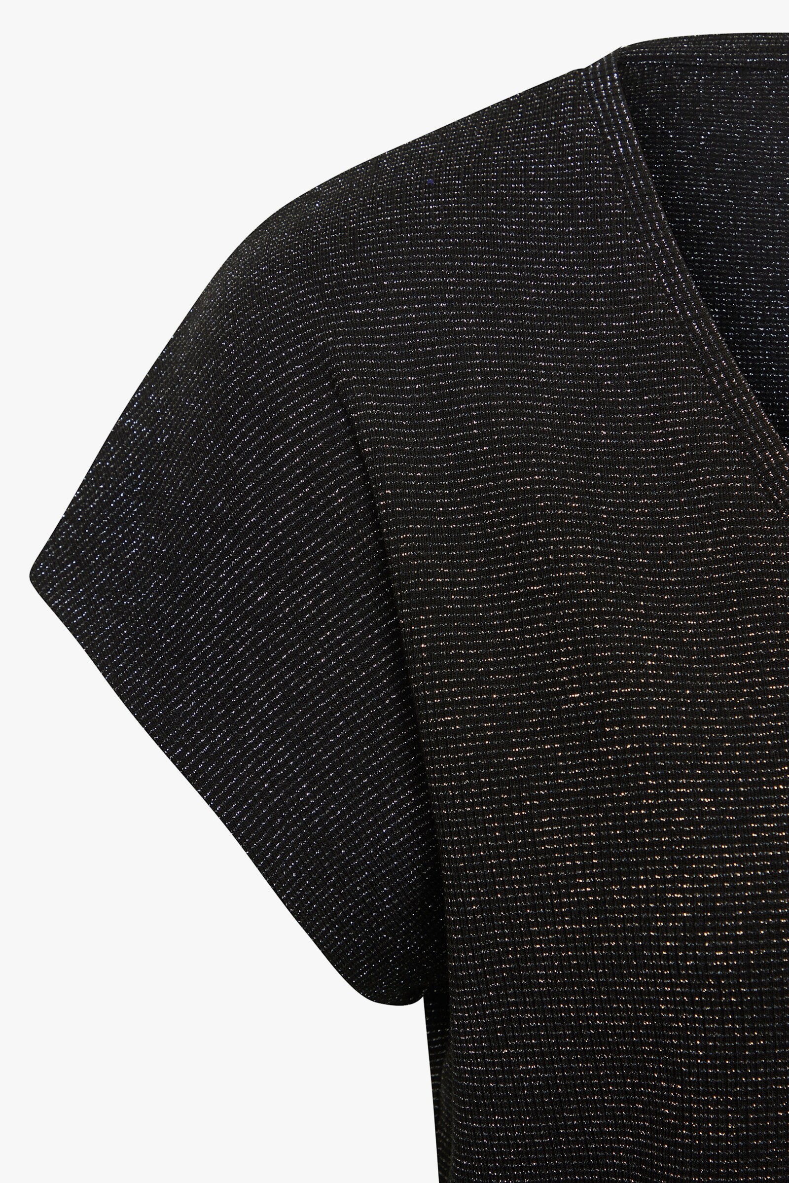 LASCANA Kurzarmshirt - schwarz