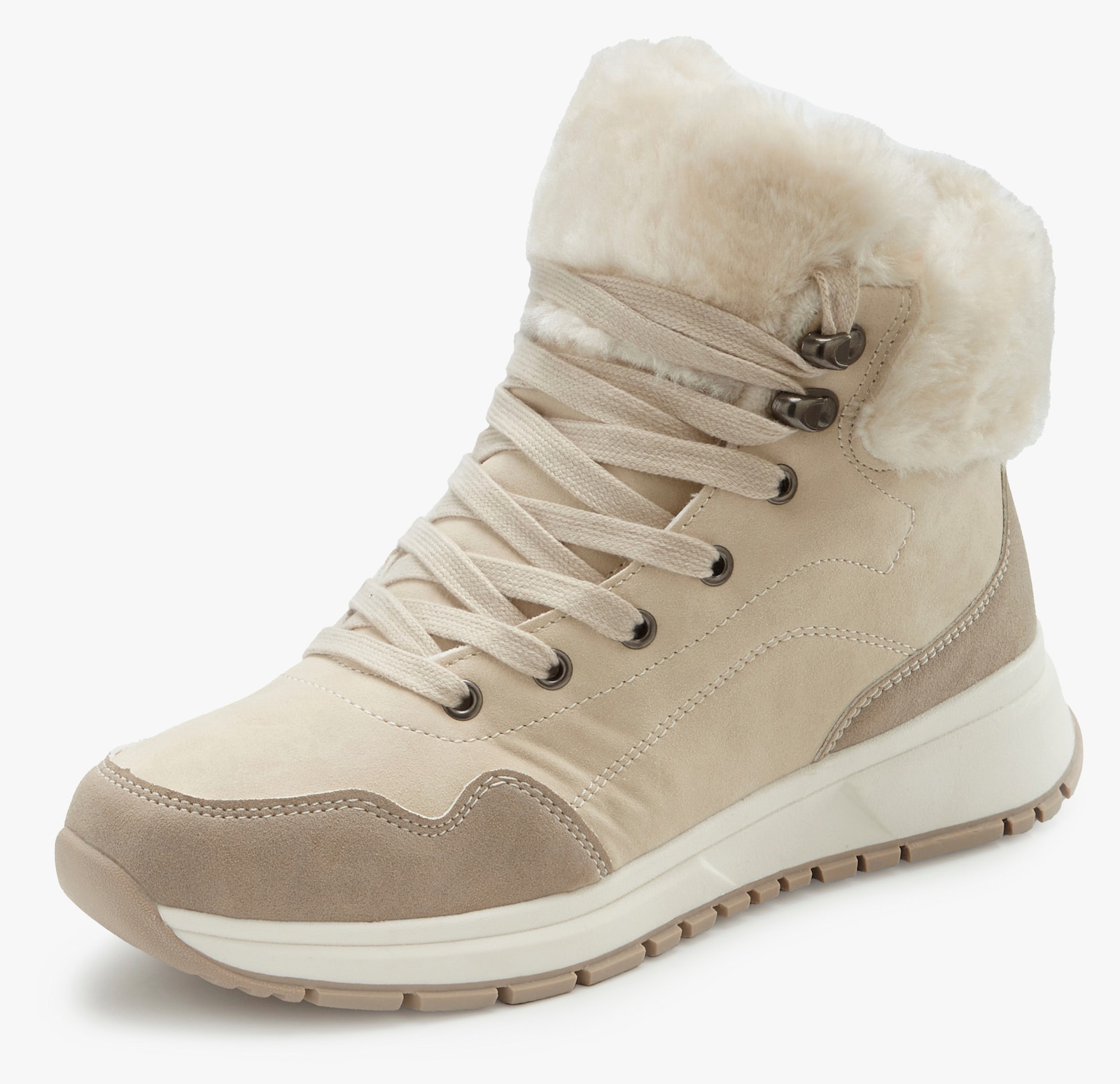 LASCANA Winterstiefelette - beige