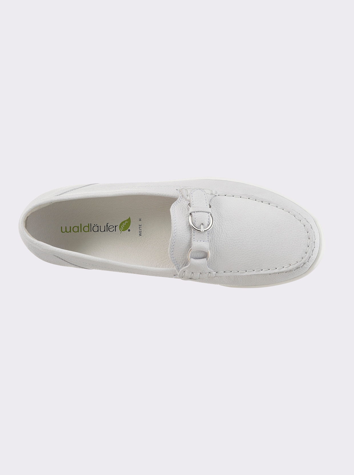 Waldläufer Slipper - ecru